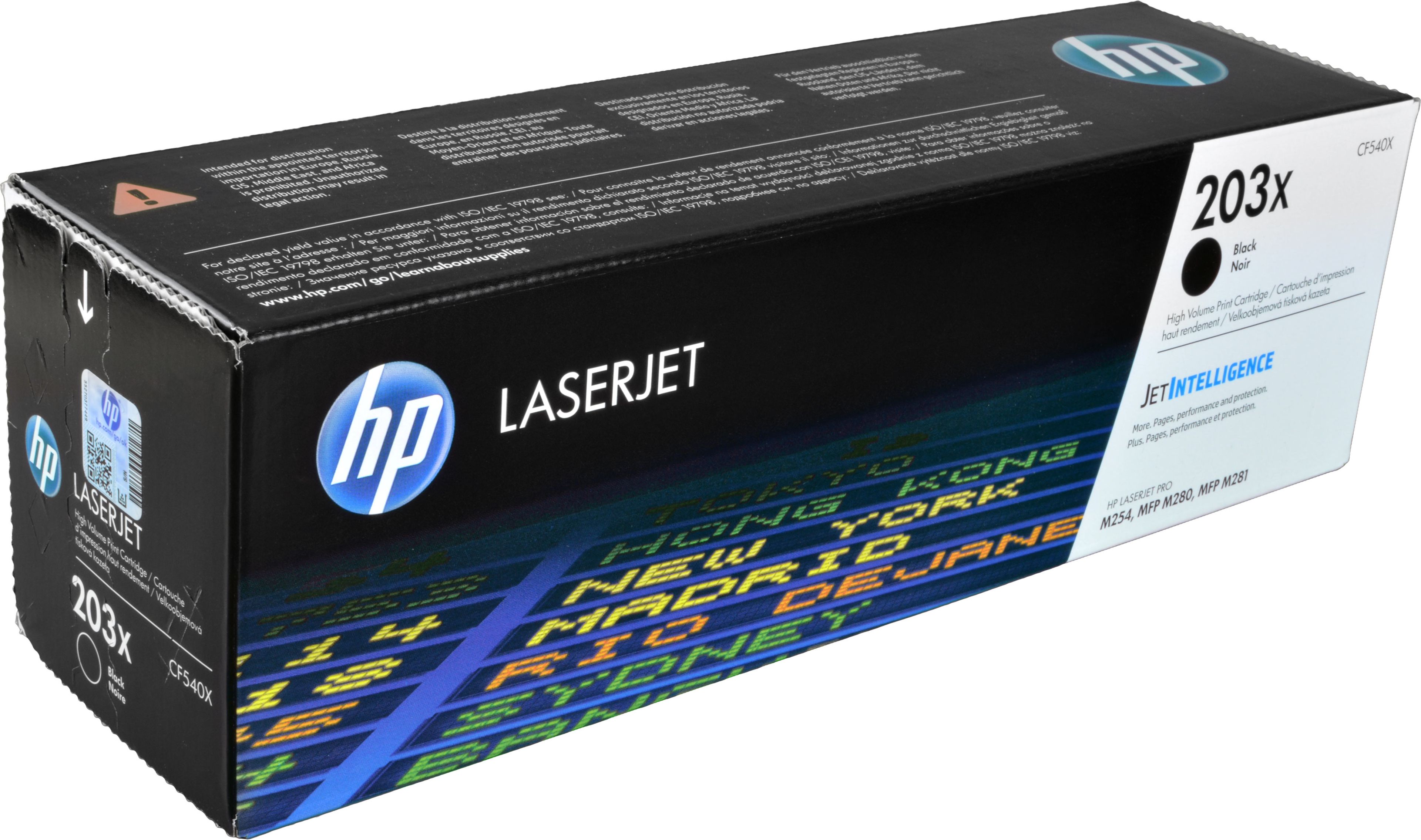 HP Toner CF540X 203X schwarz