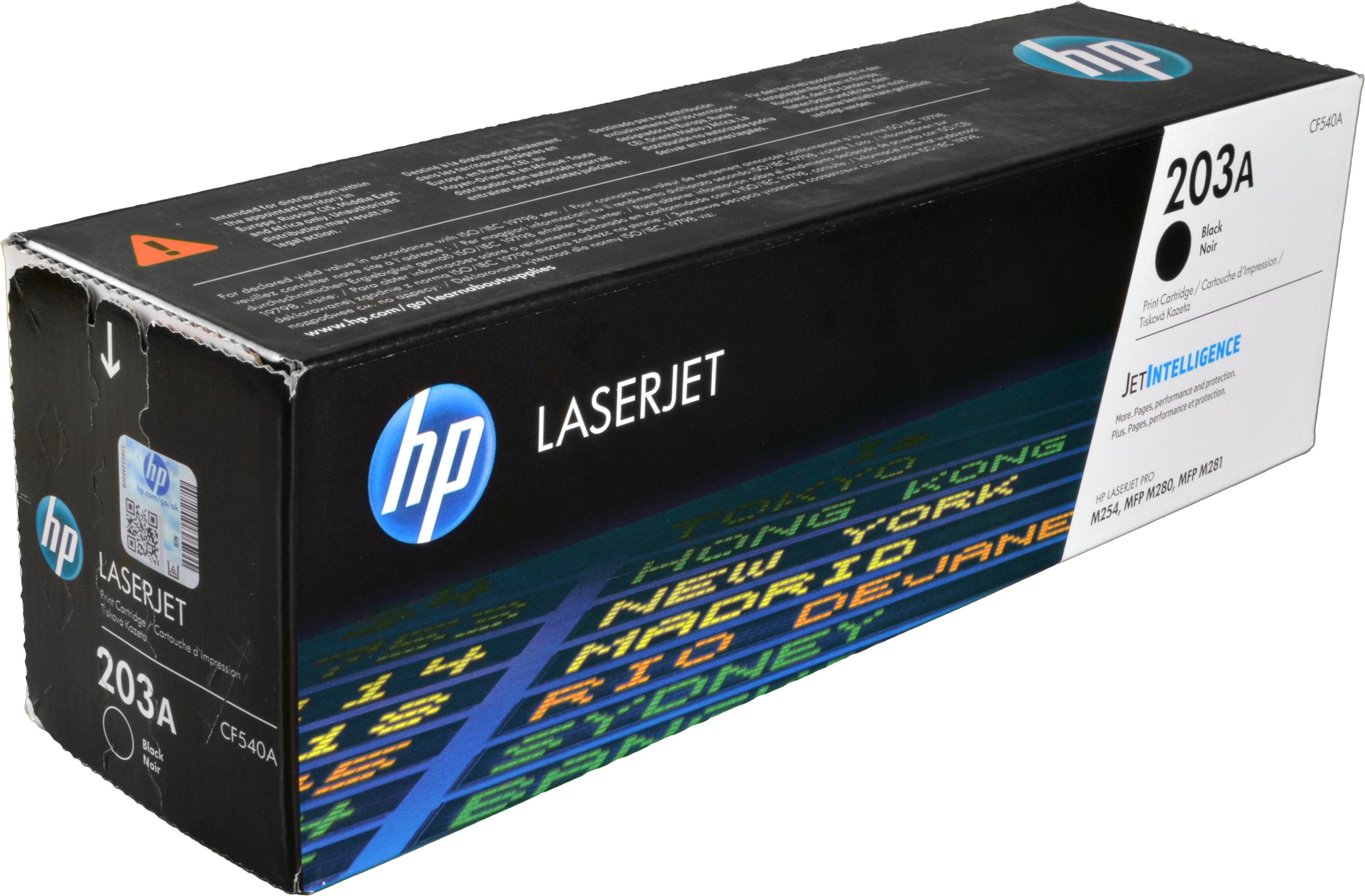 HP Toner CF540A 203A schwarz