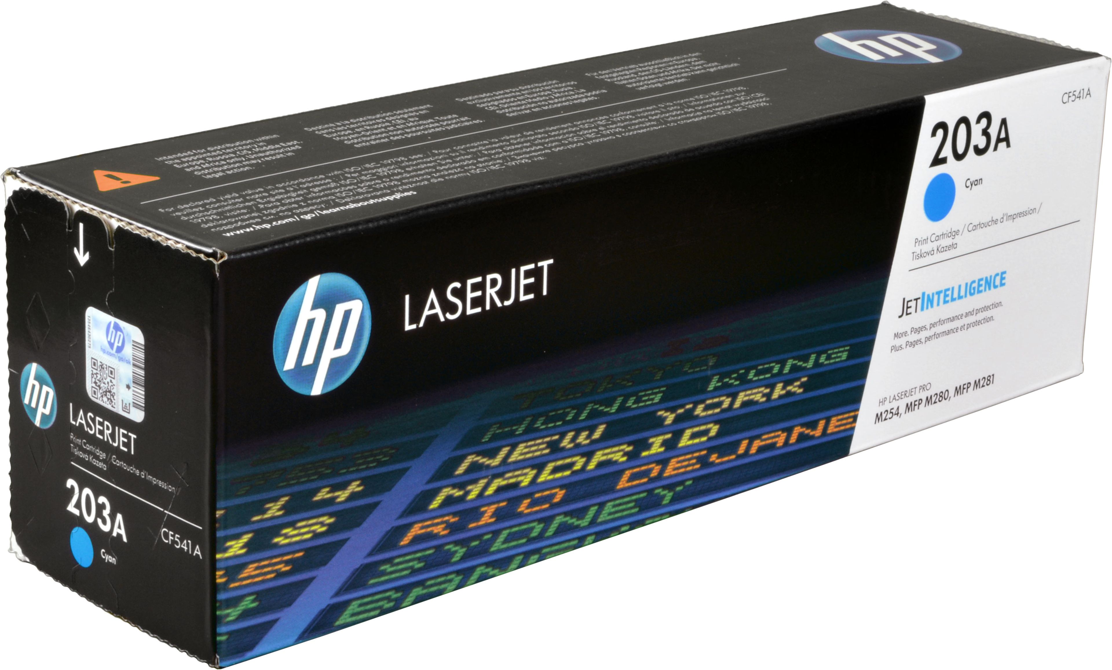 HP Toner CF541A 203A cyan