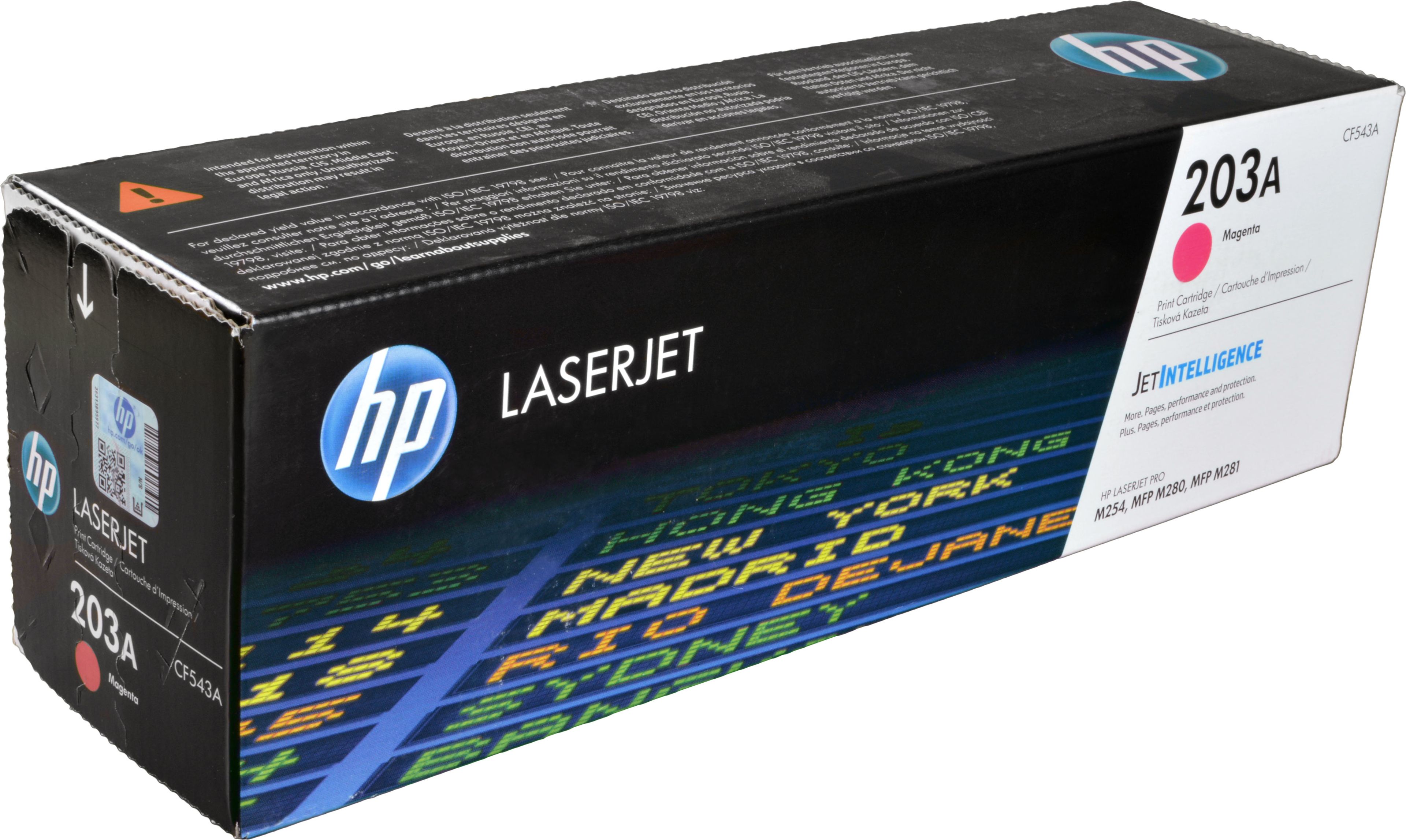 HP Toner CF543A 203A magenta