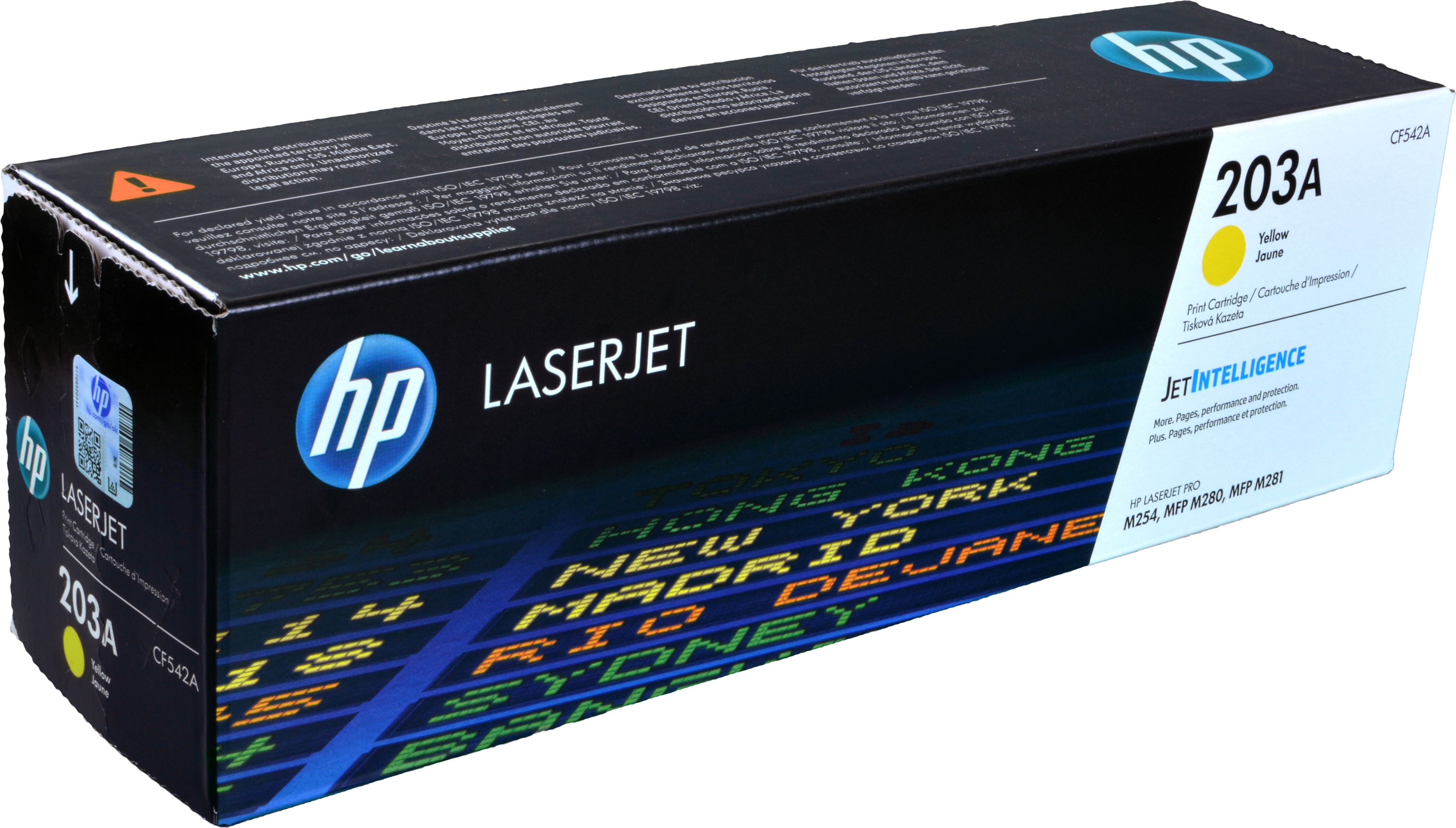 HP Toner CF542A 203A yellow