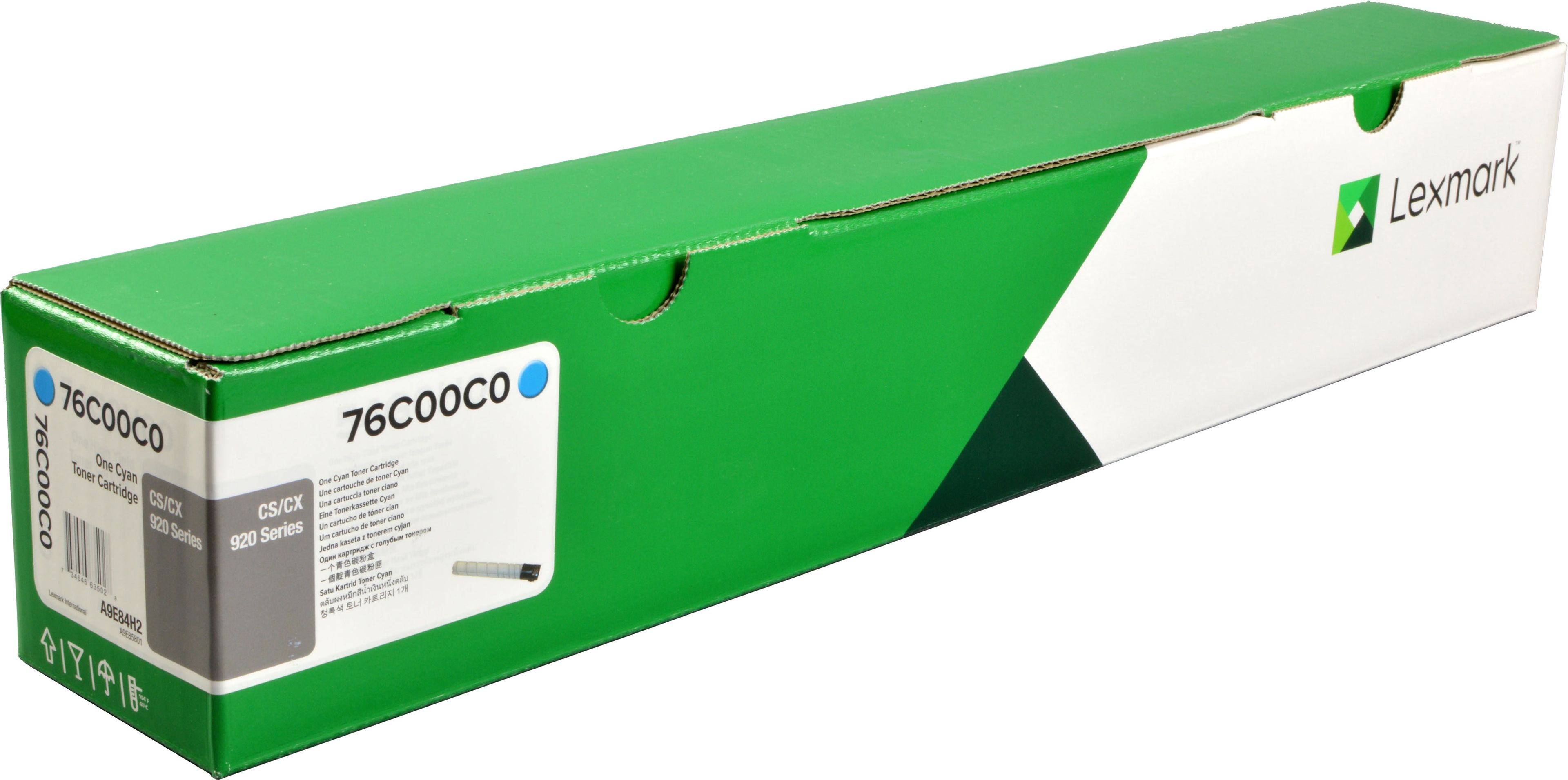 Lexmark Toner 76C00C0 cyan