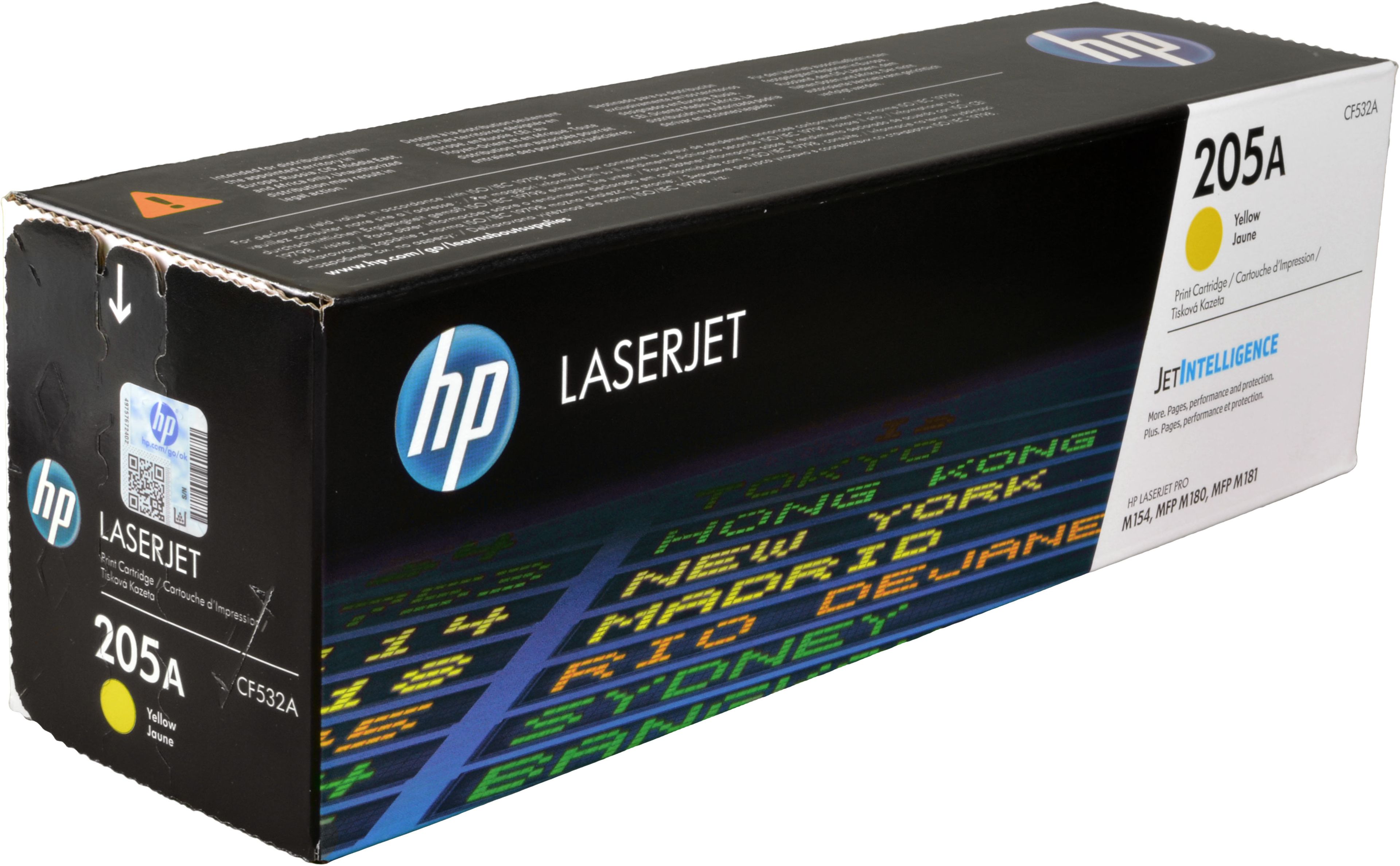 HP Toner CF532A 205A yellow