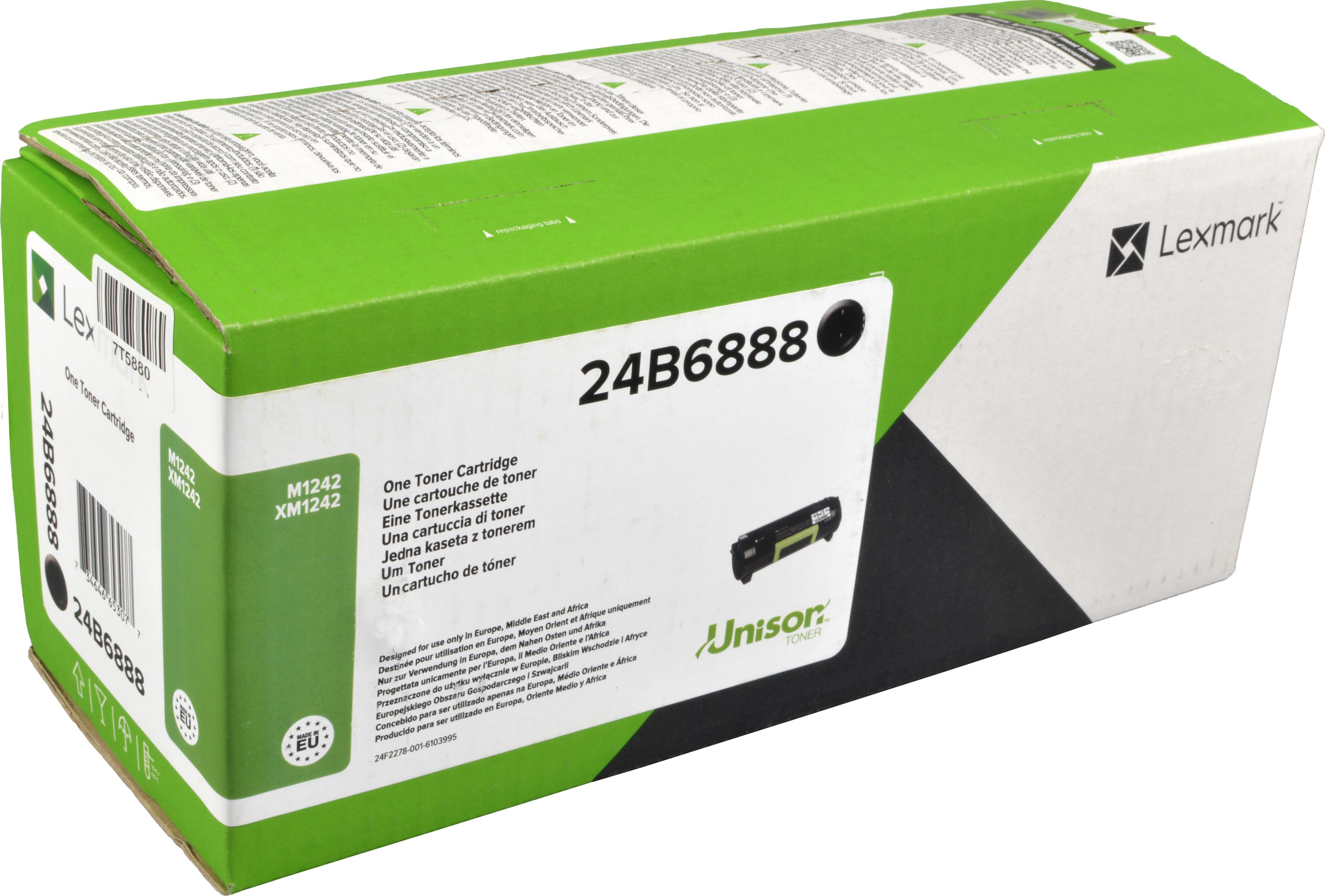 Lexmark Toner 24B6888 schwarz