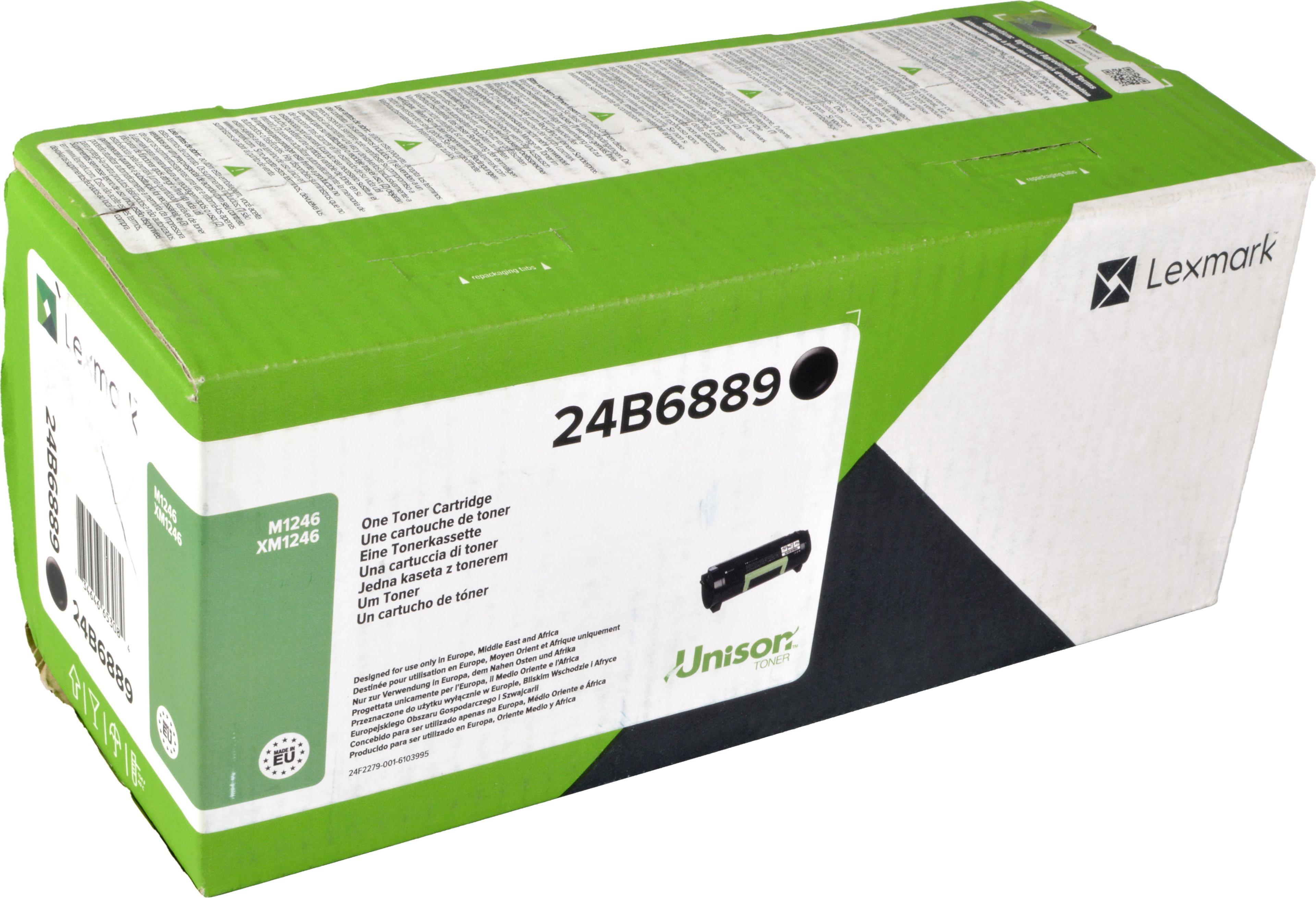 Lexmark Toner 24B6889 schwarz