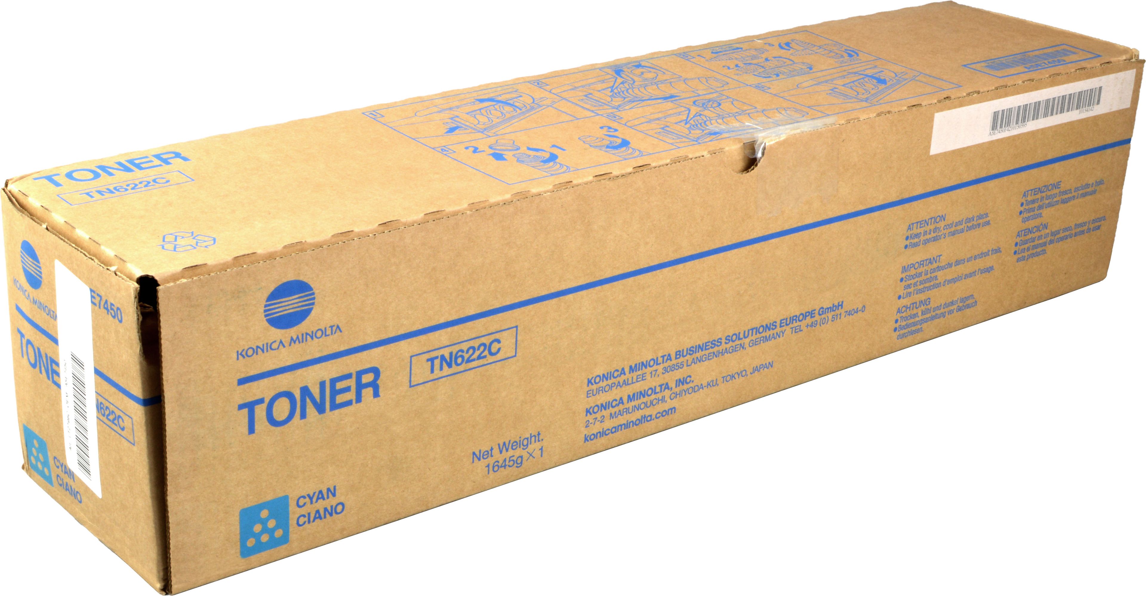 Konica Minolta Toner TN-622C A5E7450 cyan