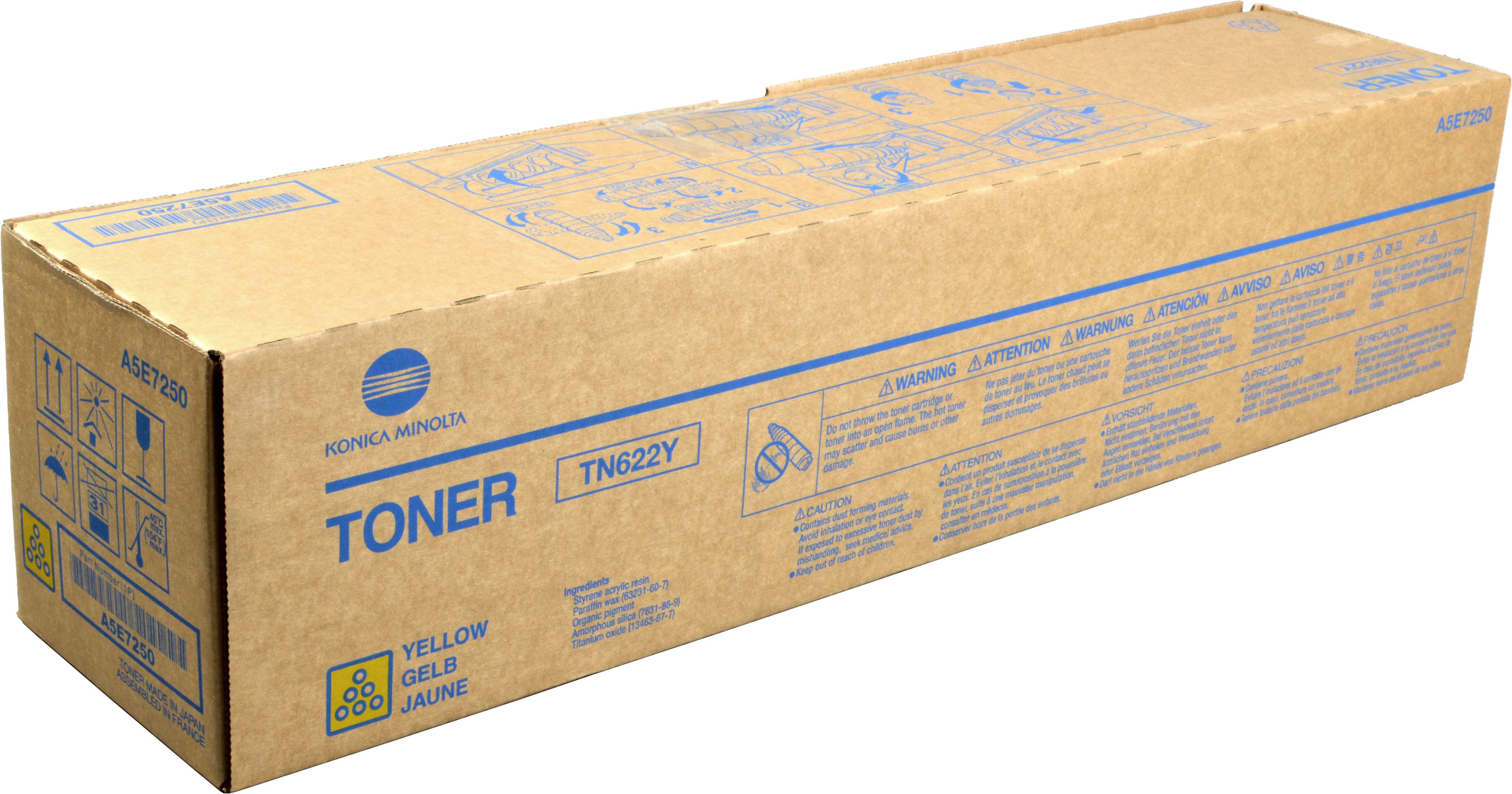 Konica Minolta Toner TN-622Y A5E7250 yellow