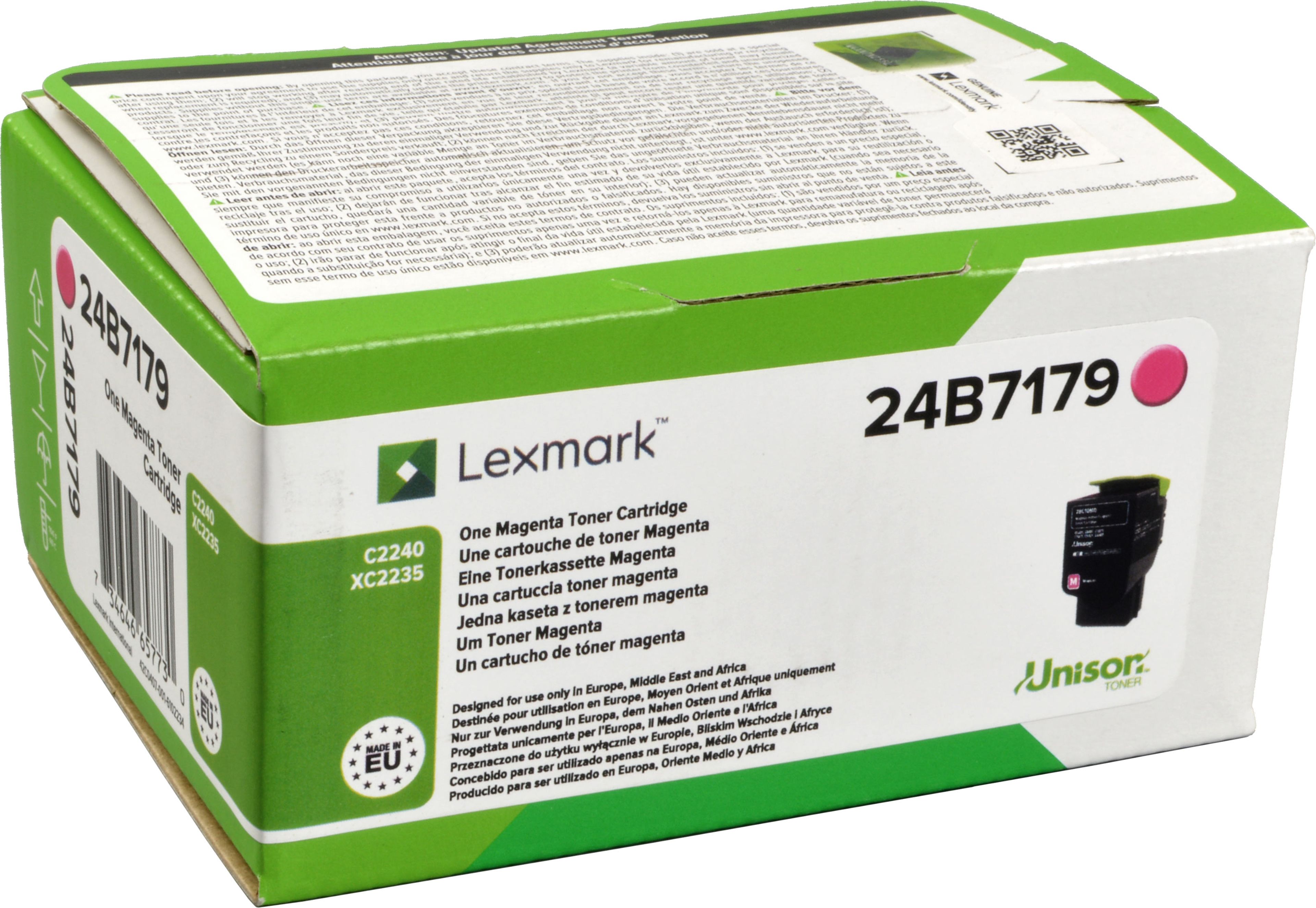 Lexmark Toner 24B7179 magenta