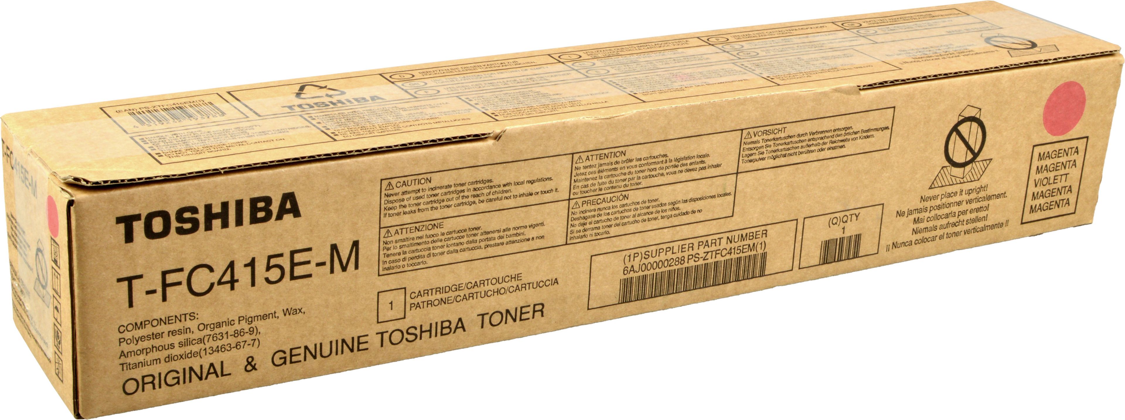 Toshiba Toner T-FC415E-M 6AJ00000178 magenta