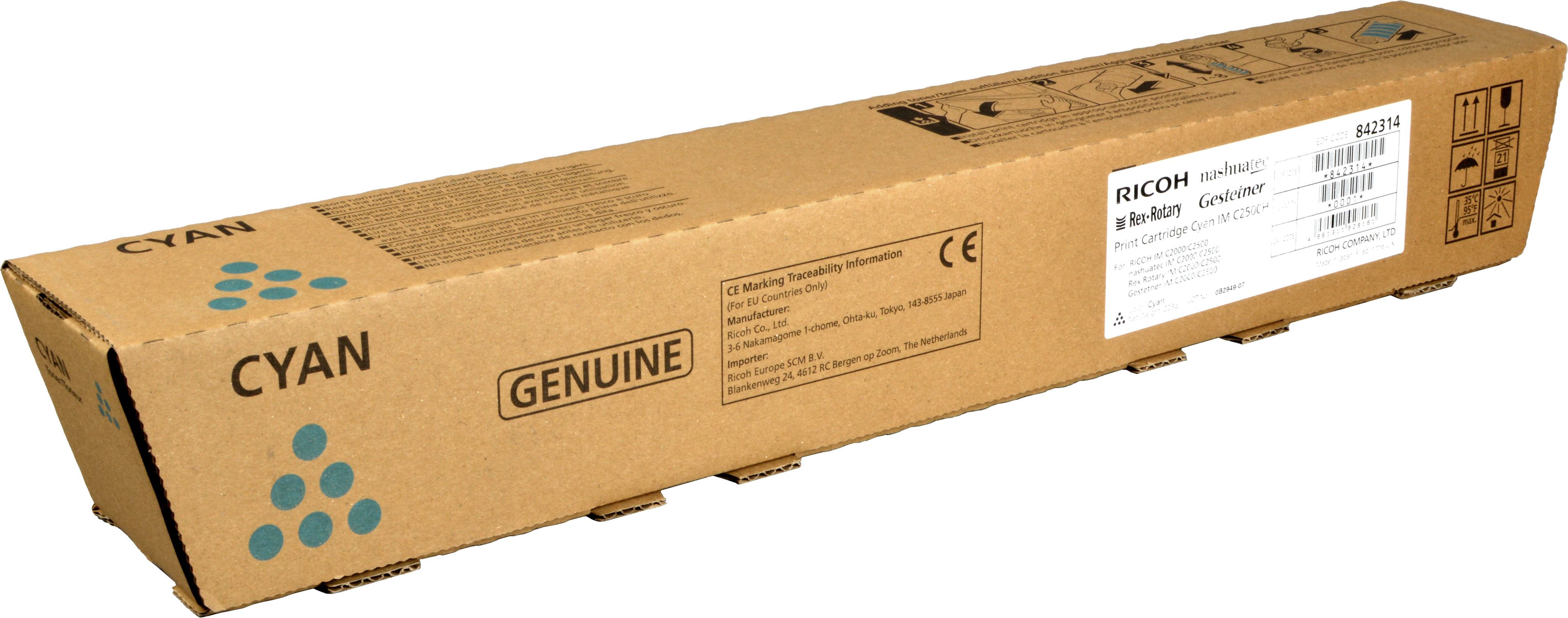 Ricoh Toner 842314 IMC2500 cyan OEM
