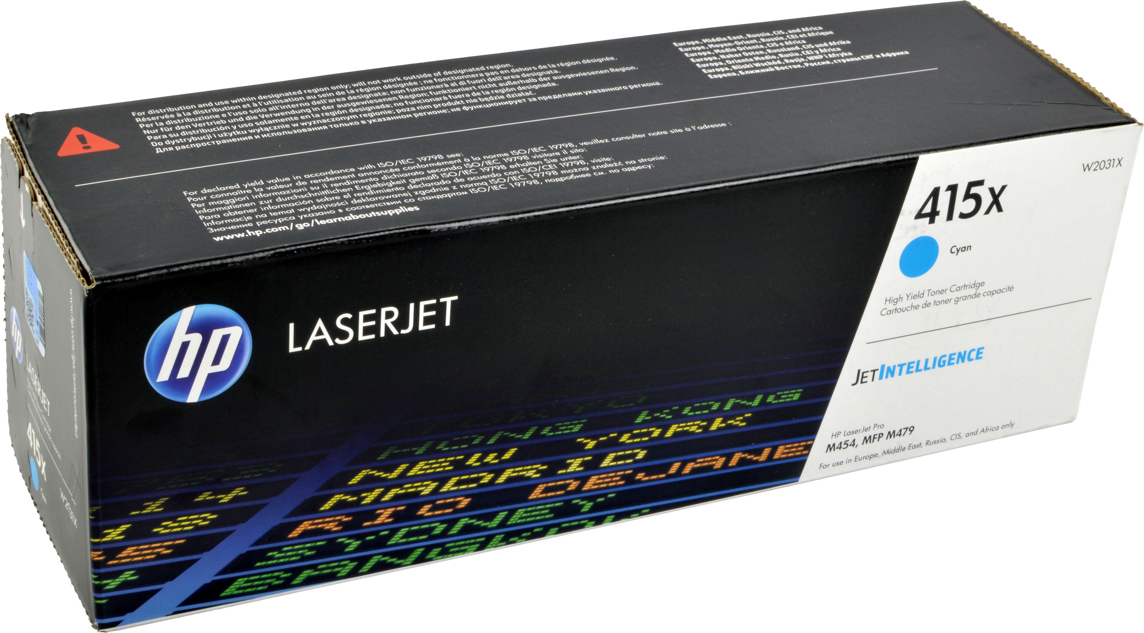 HP Toner W2031X 415X cyan