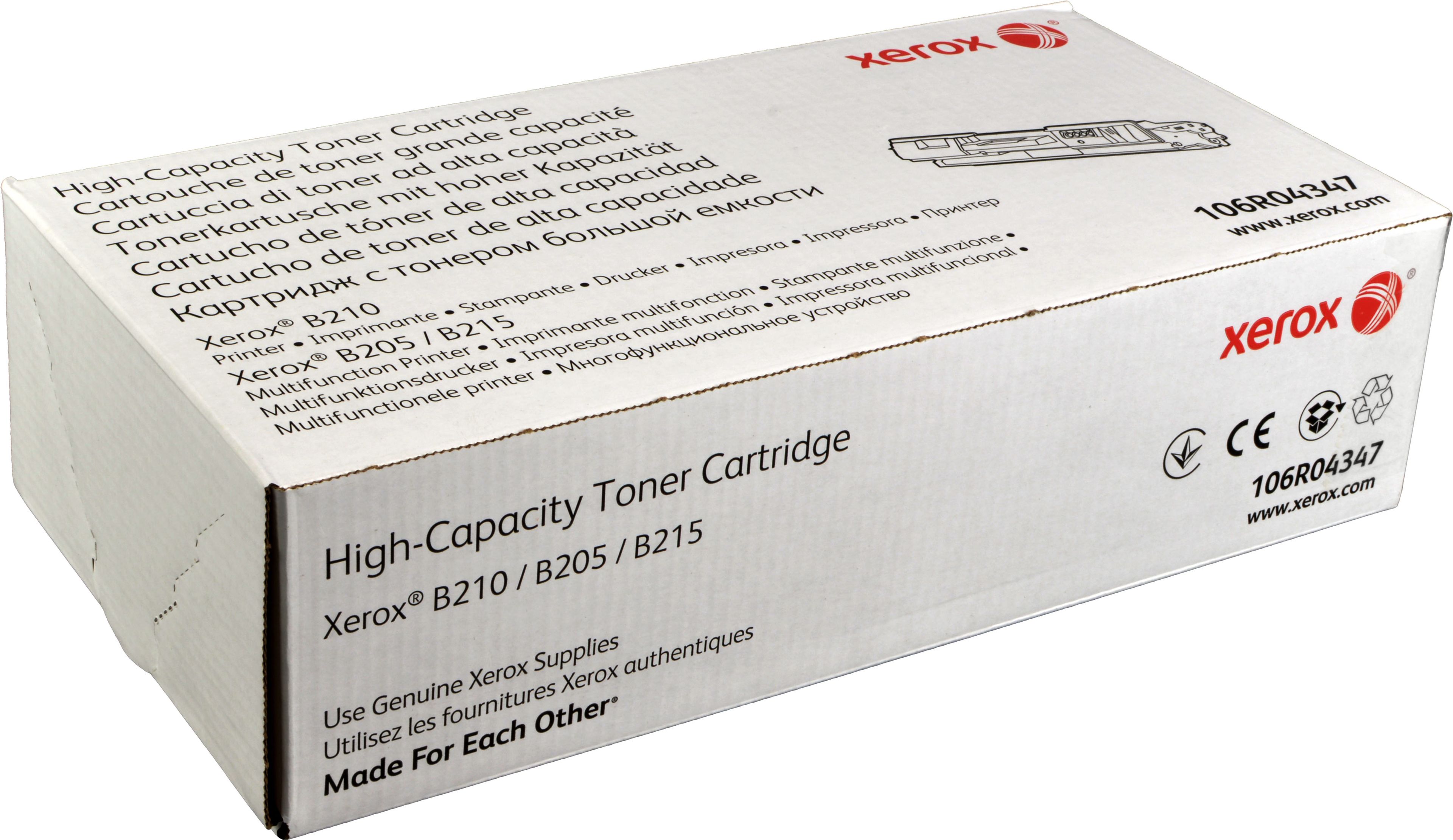 Xerox Toner 106R04347 schwarz
