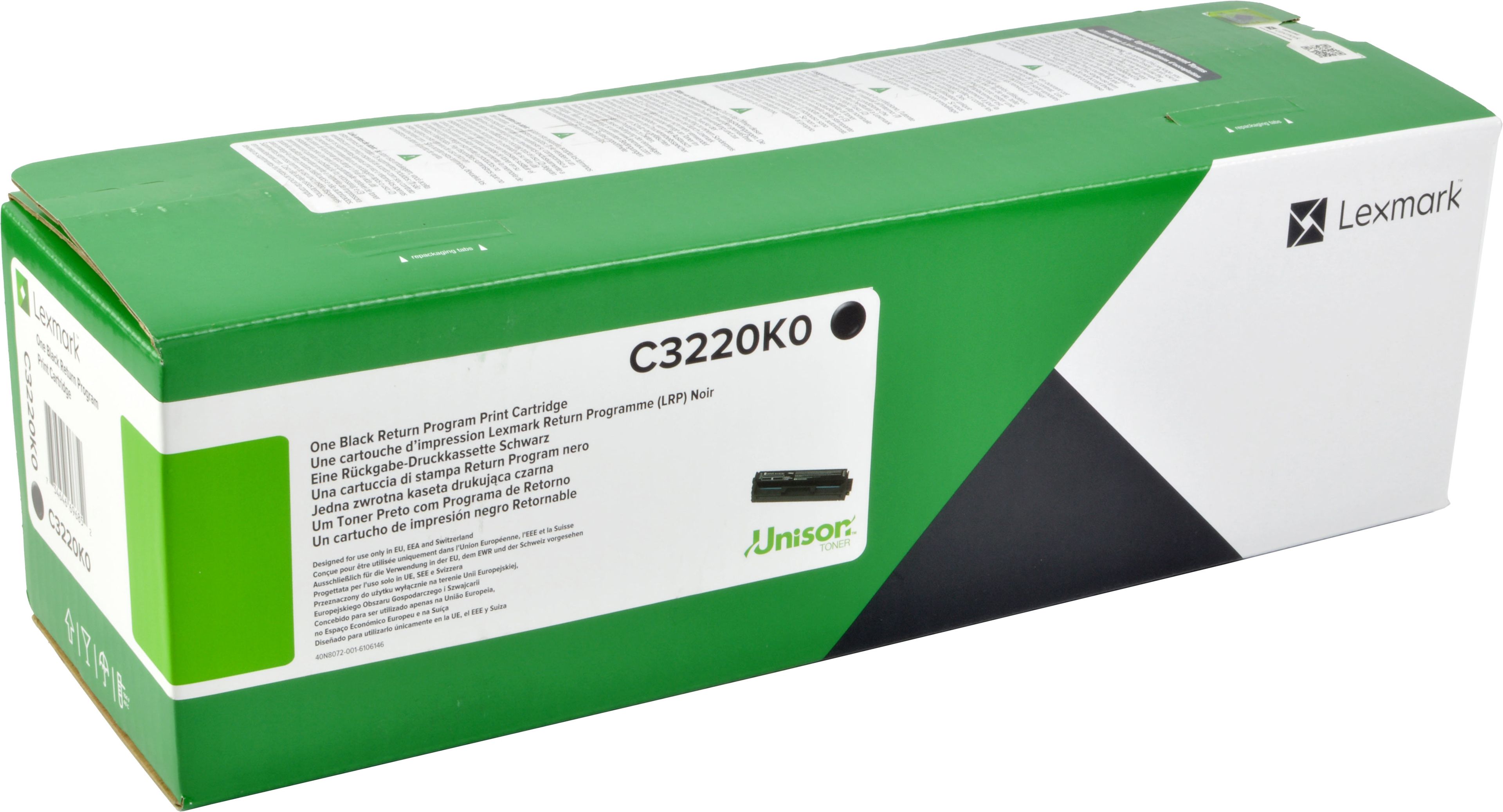 Lexmark Toner C3220K0 schwarz