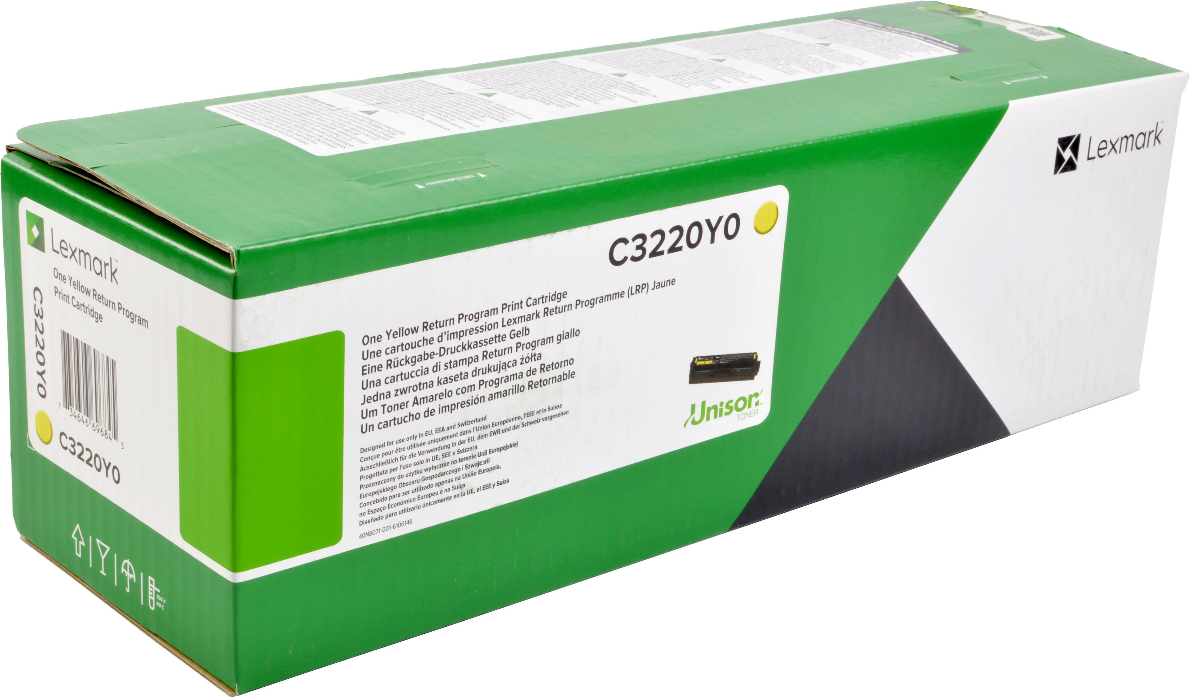 Lexmark Toner C3220Y0 yellow
