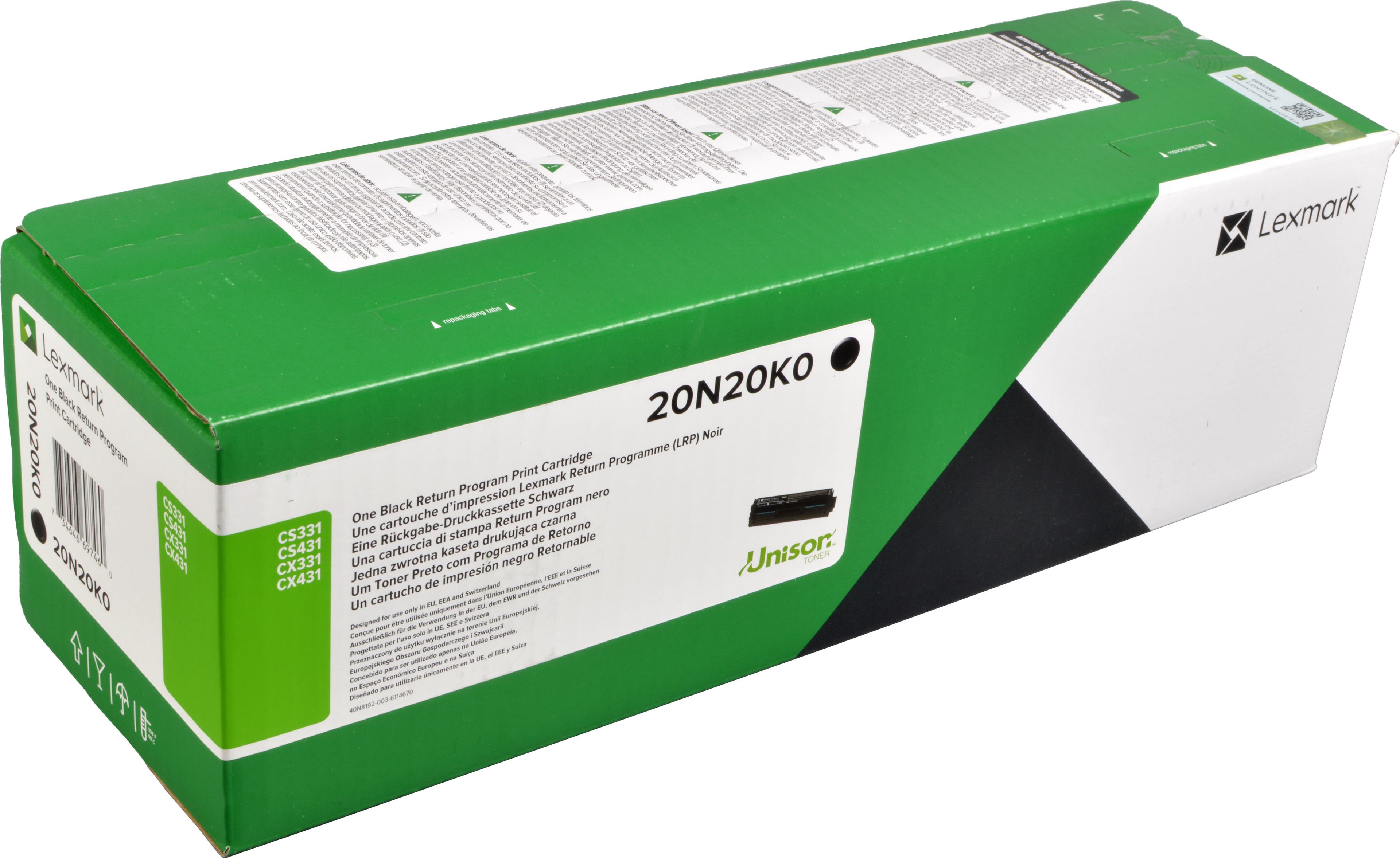 Lexmark Toner 20N20K0 schwarz