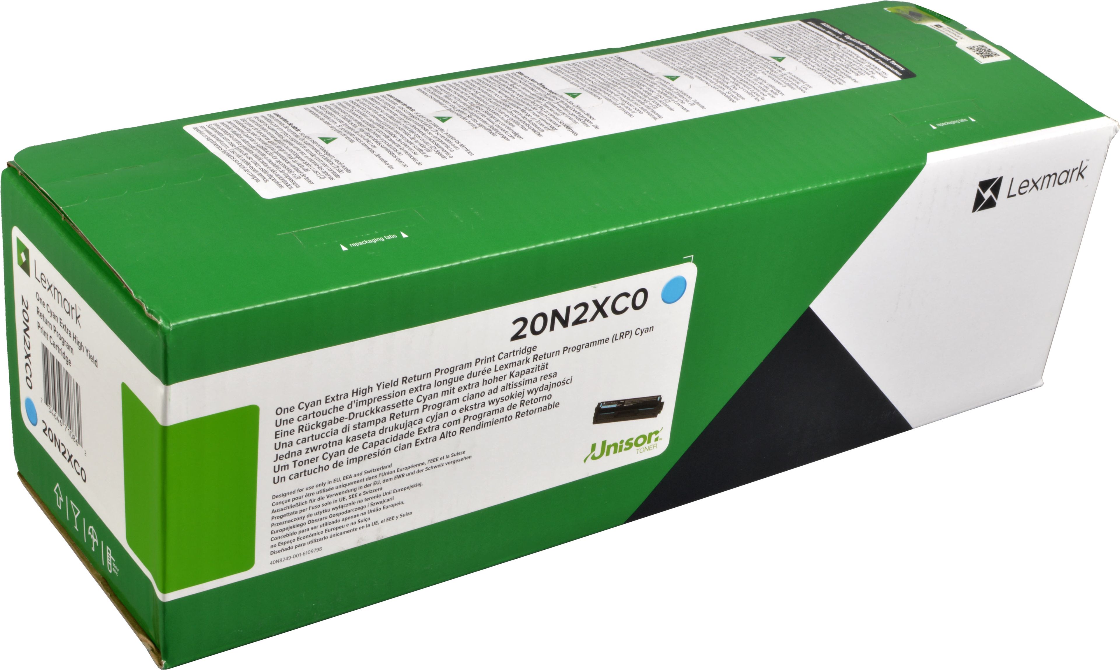 Lexmark Toner 20N2XC0 cyan