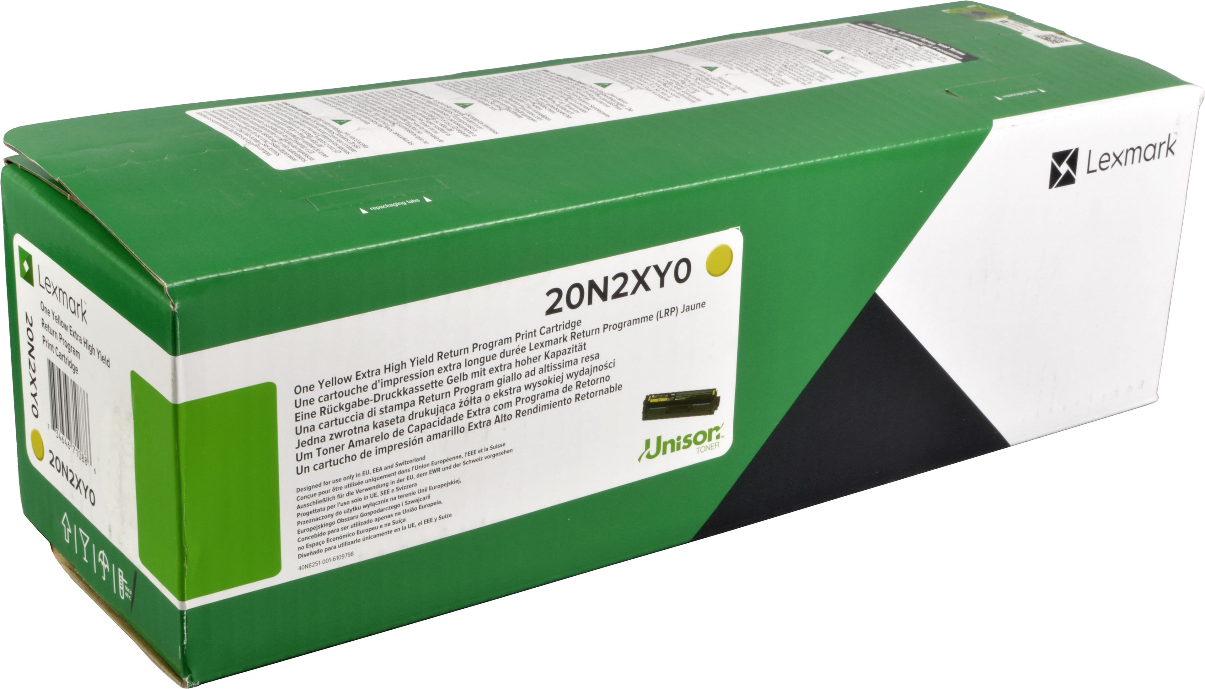 Lexmark Toner 20N2XY0 yellow