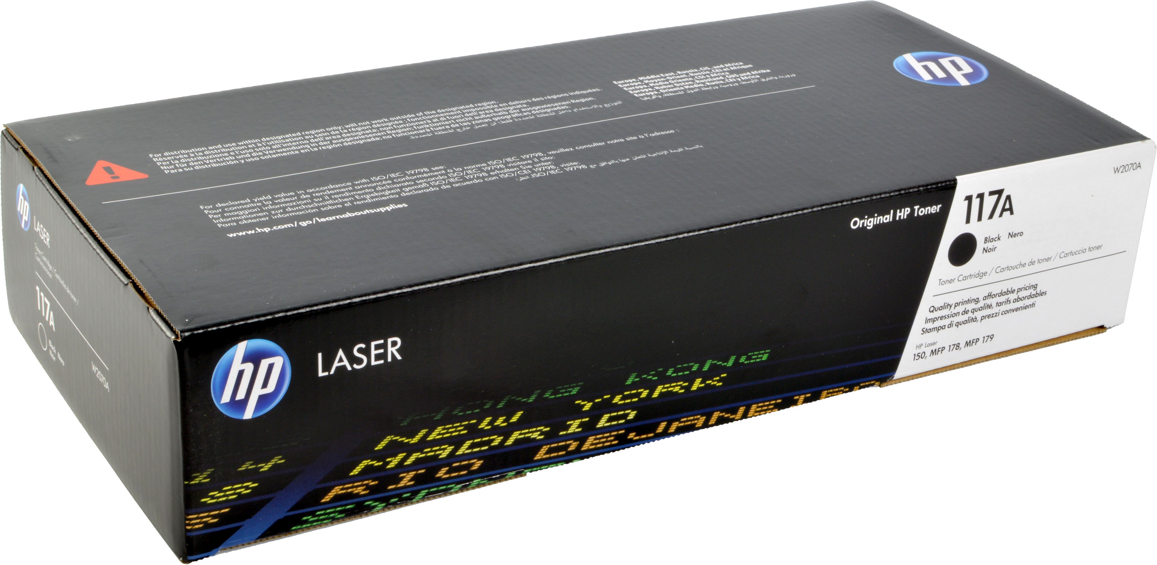 HP Toner W2070A 117A schwarz