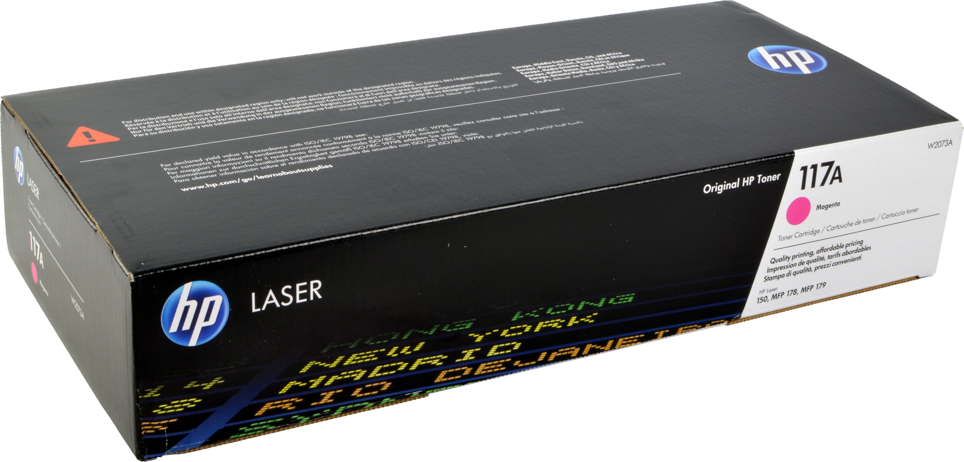 HP Toner W2073A 117A magenta