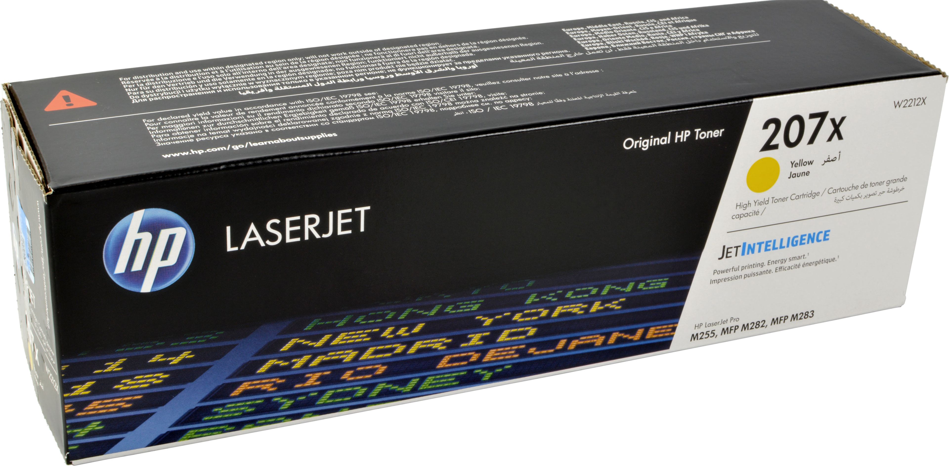 HP Toner W2212X 207X yellow