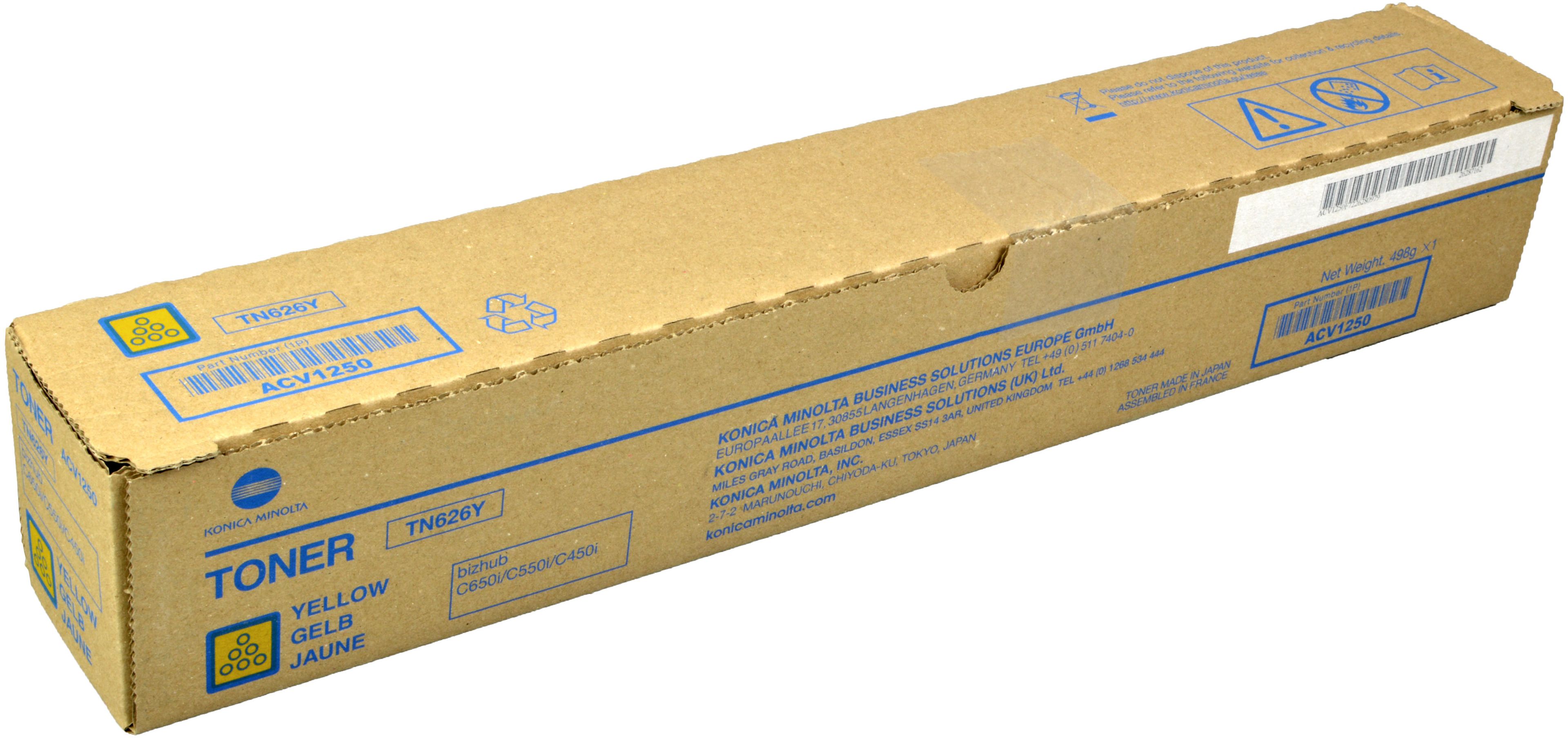Konica Minolta Toner TN-626Y ACV1250 yellow