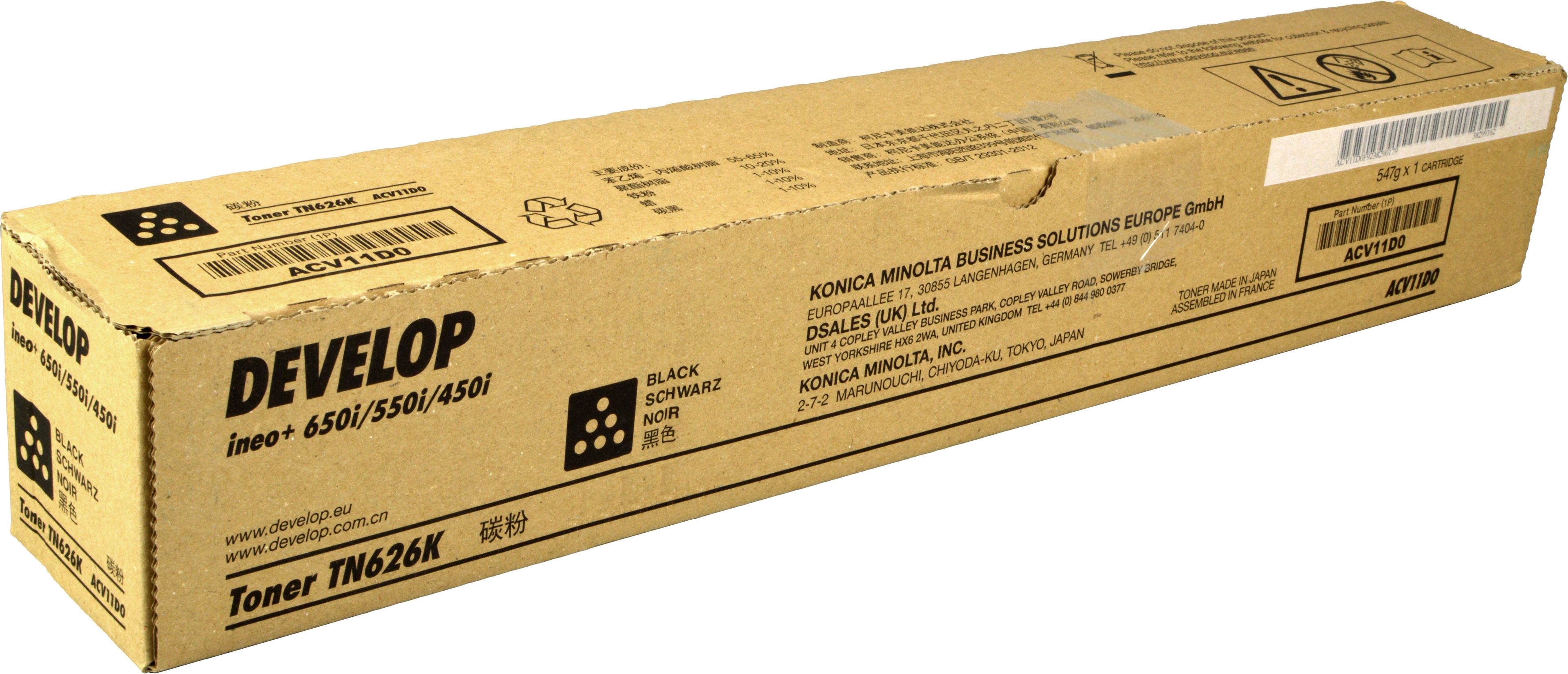 Develop Toner TN-626K ACV11D0 schwarz