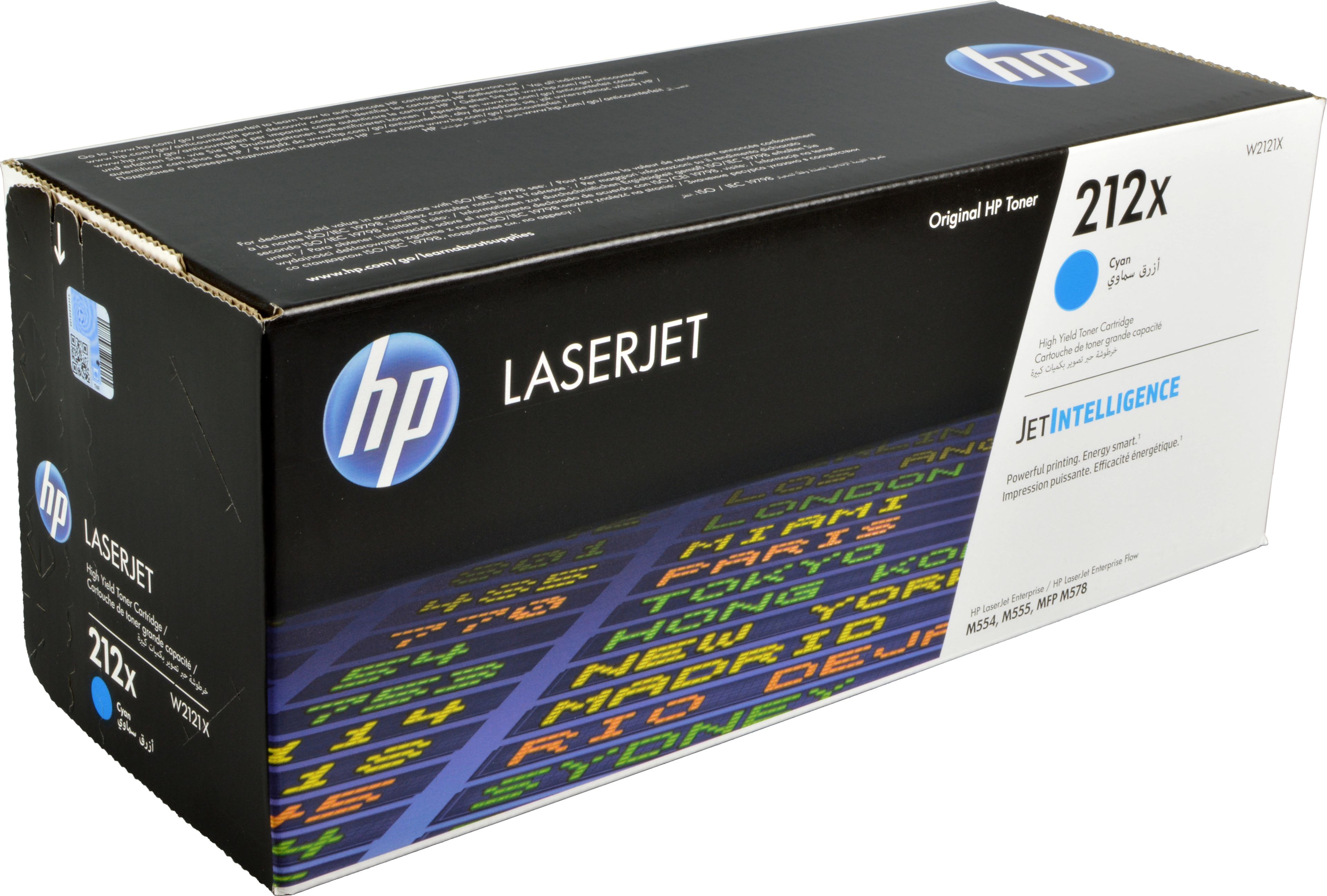 HP Toner W2121X 212X cyan
