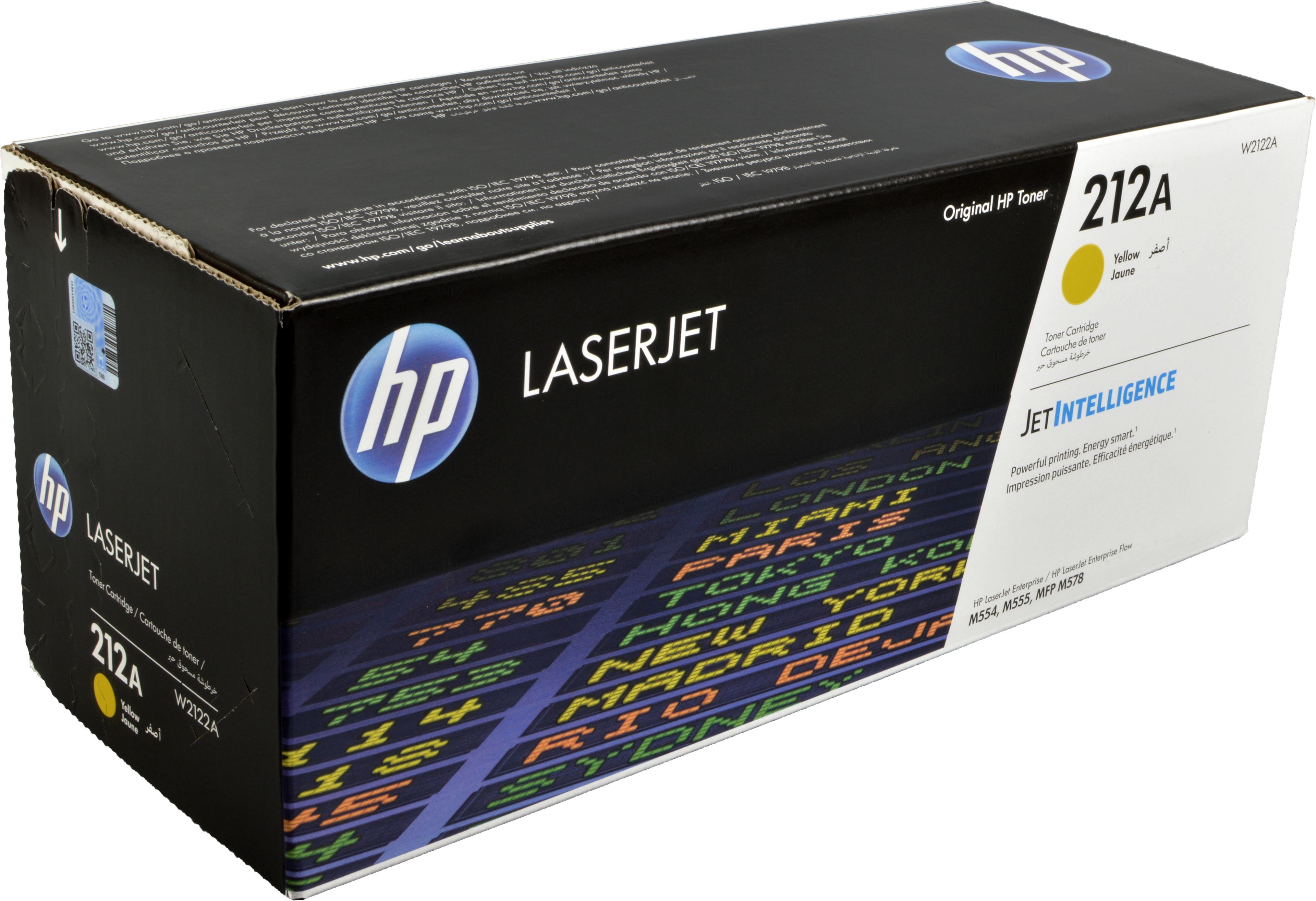 HP Toner W2122A 212A yellow