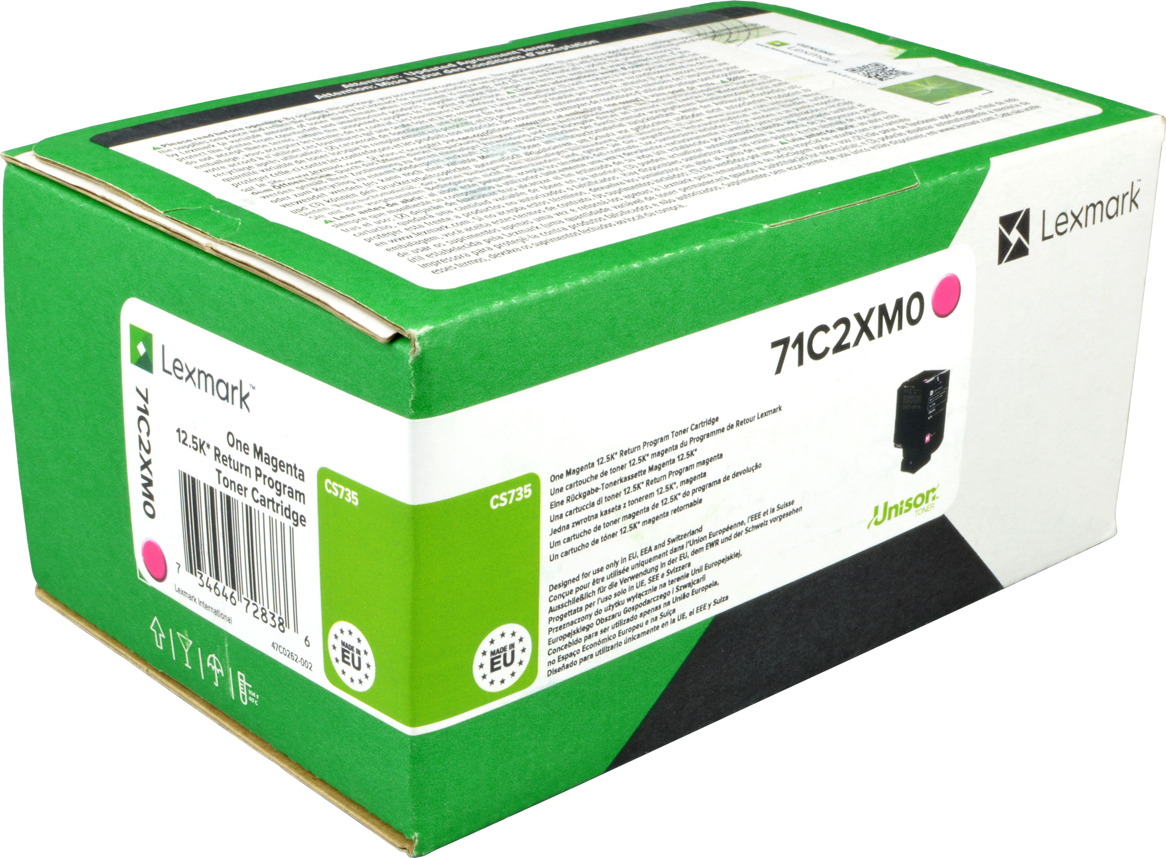 Lexmark Toner 71C2XM0 magenta