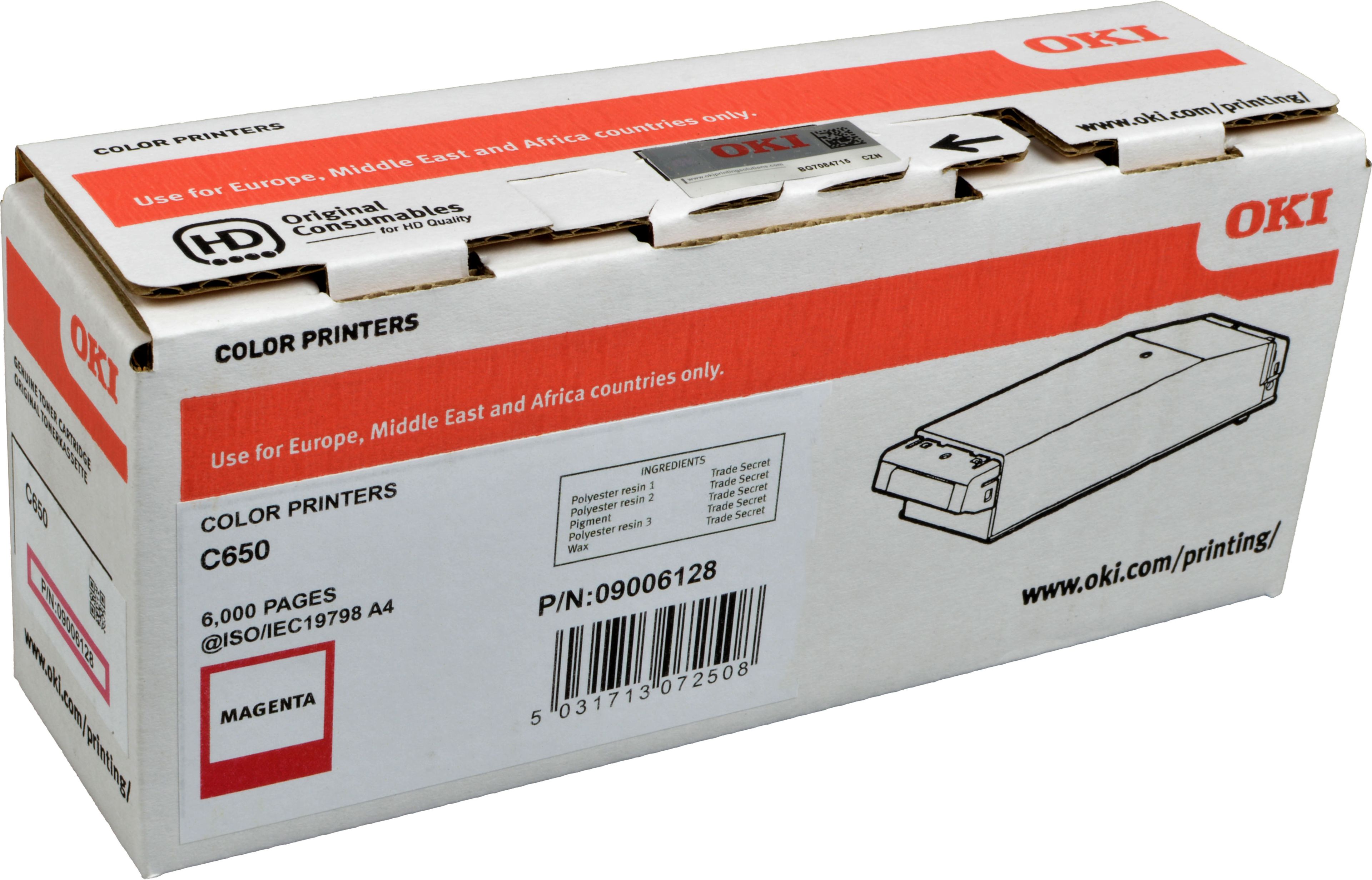 Oki Toner 09006128 magenta