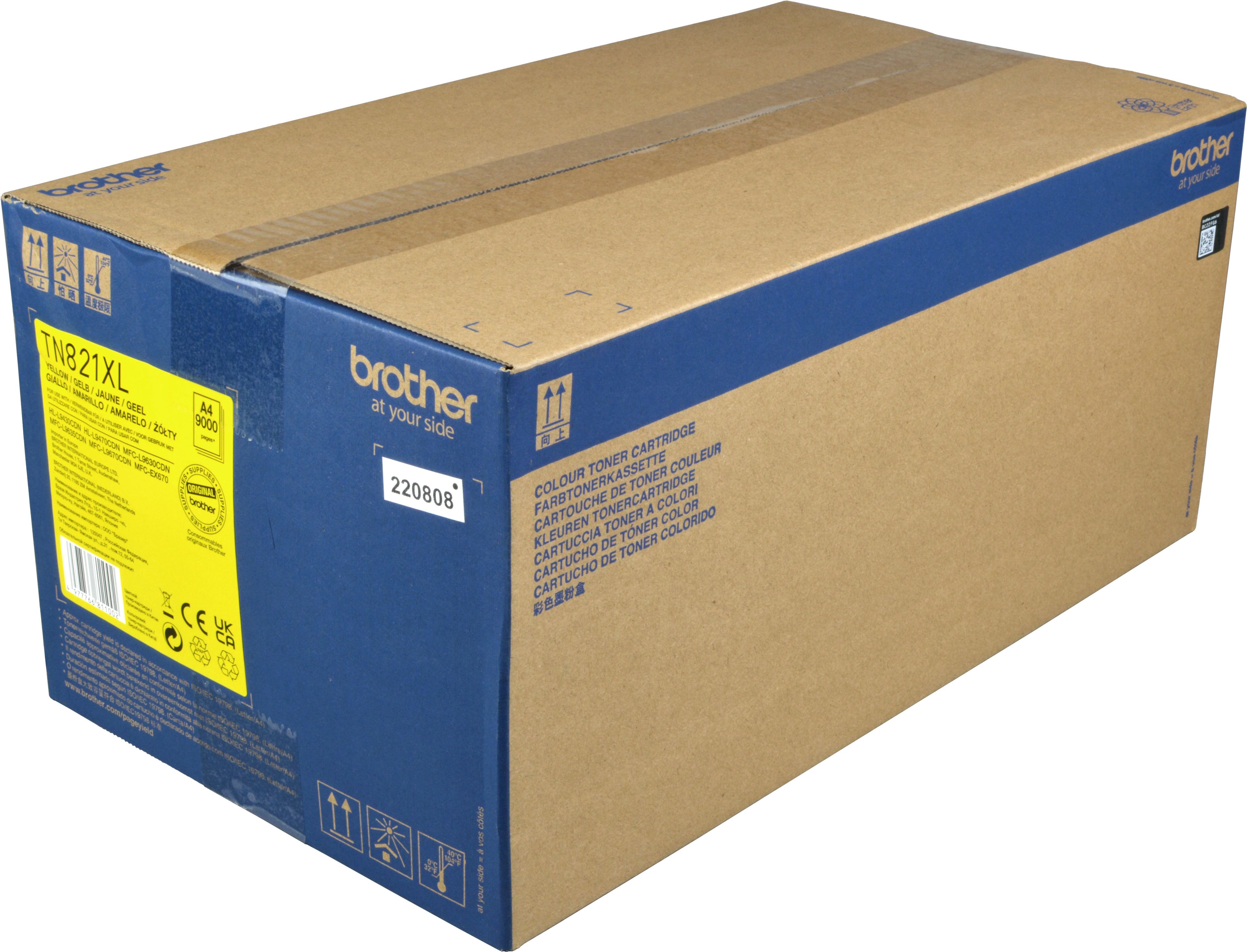 Brother Toner TN-821XLY yellow