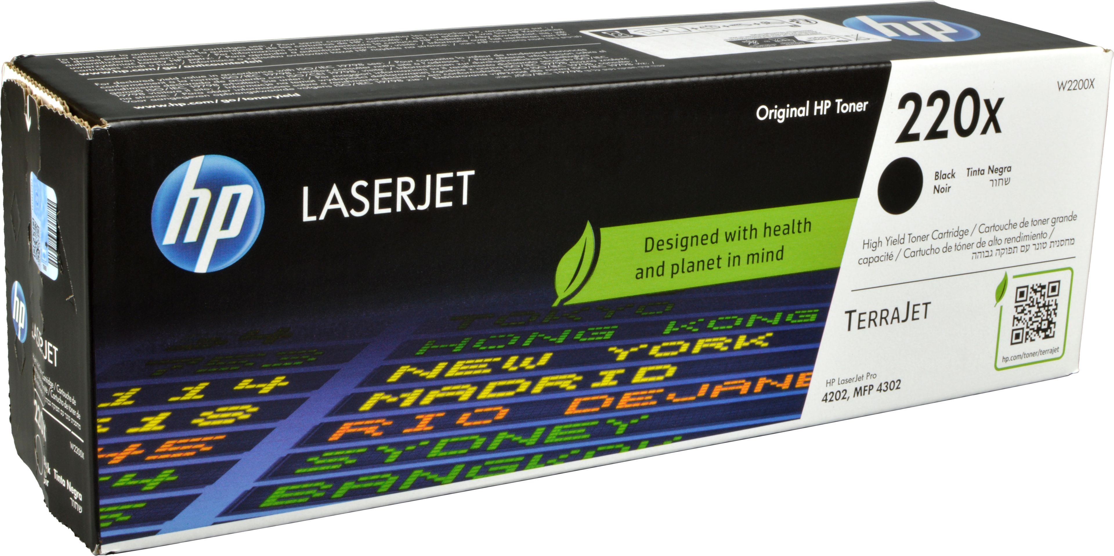 HP Toner W2200X 220X schwarz