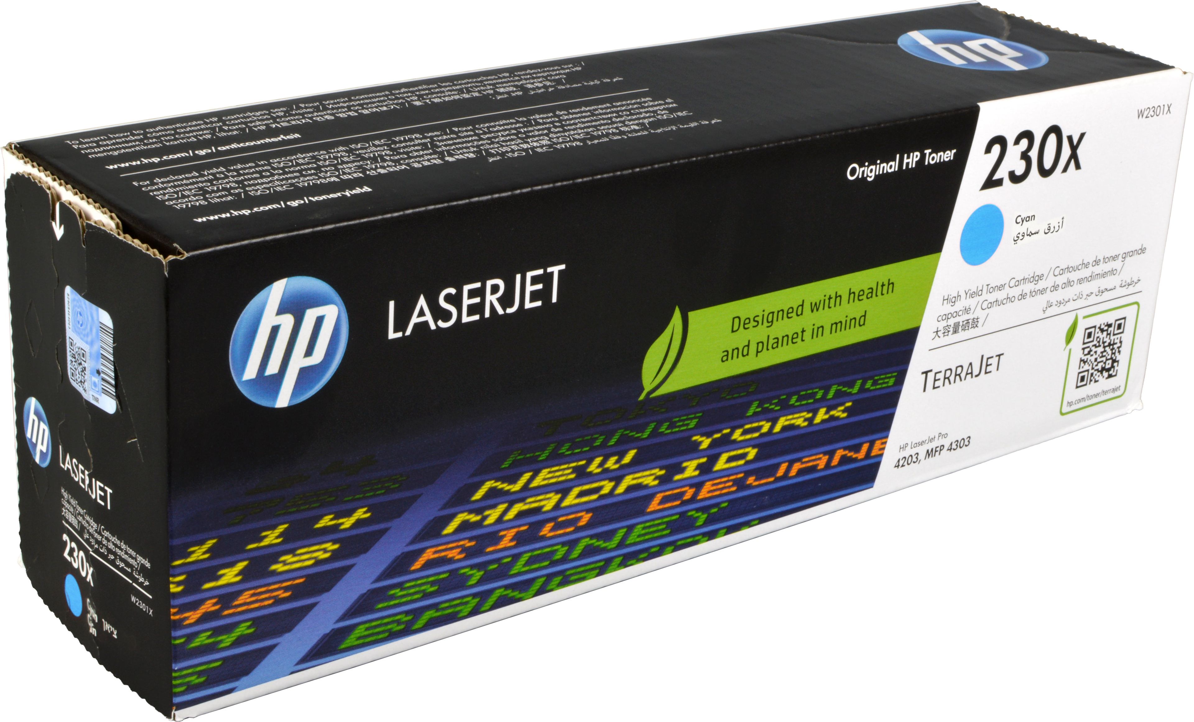 HP Toner W2301X 230X cyan