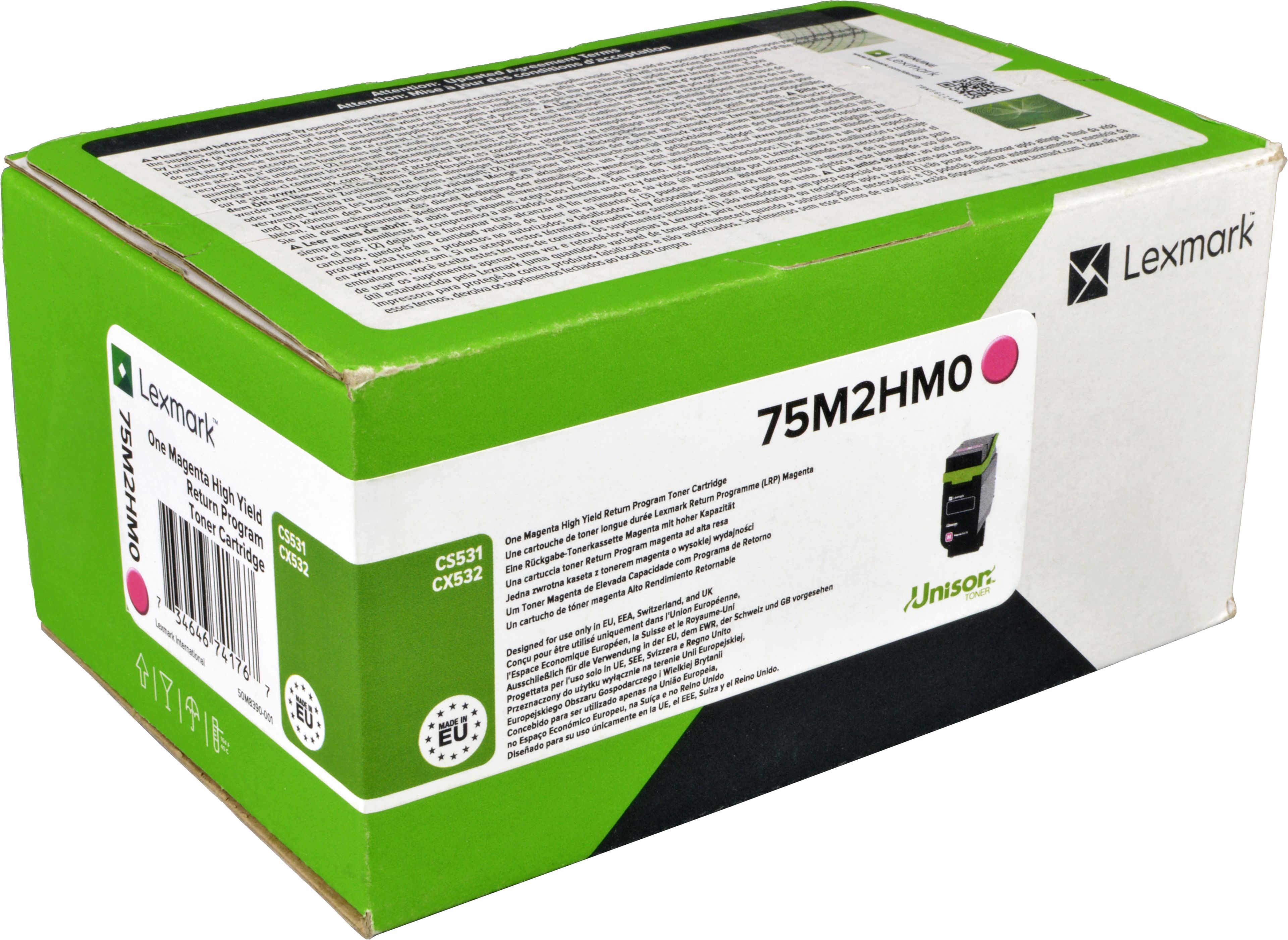 Lexmark Toner 75M2HM0 magenta