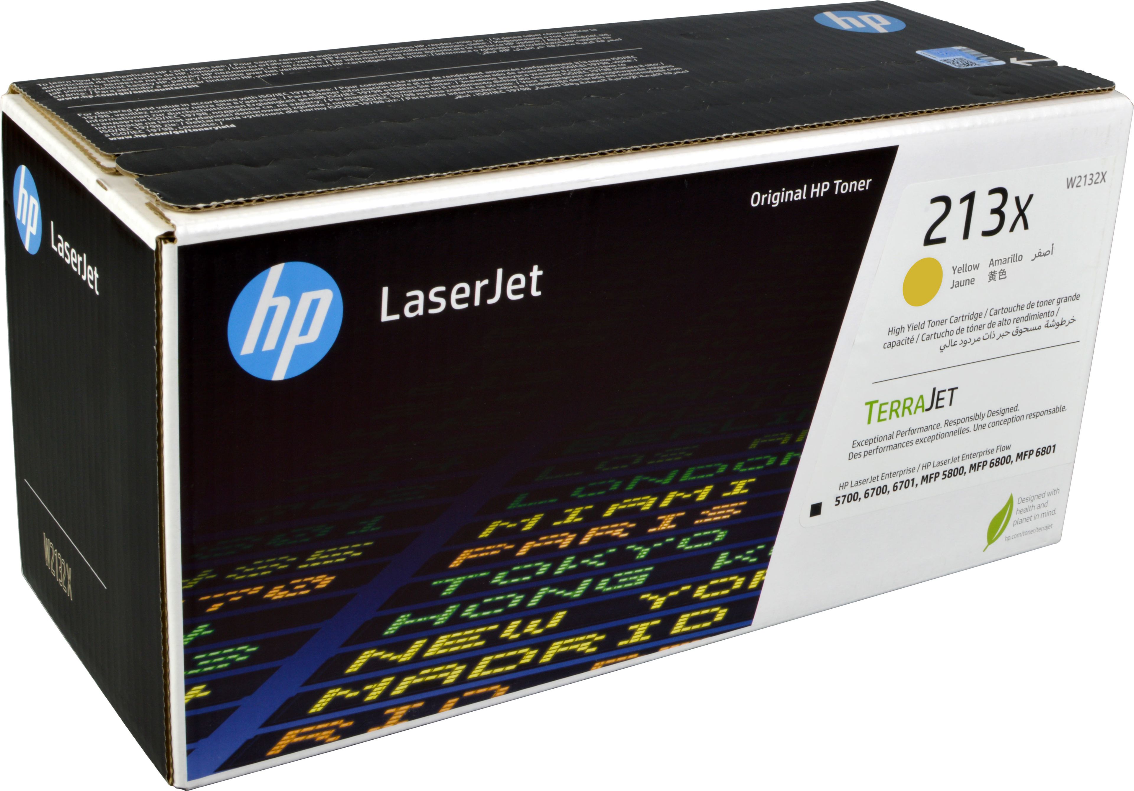 HP Toner W2132X 213X yellow