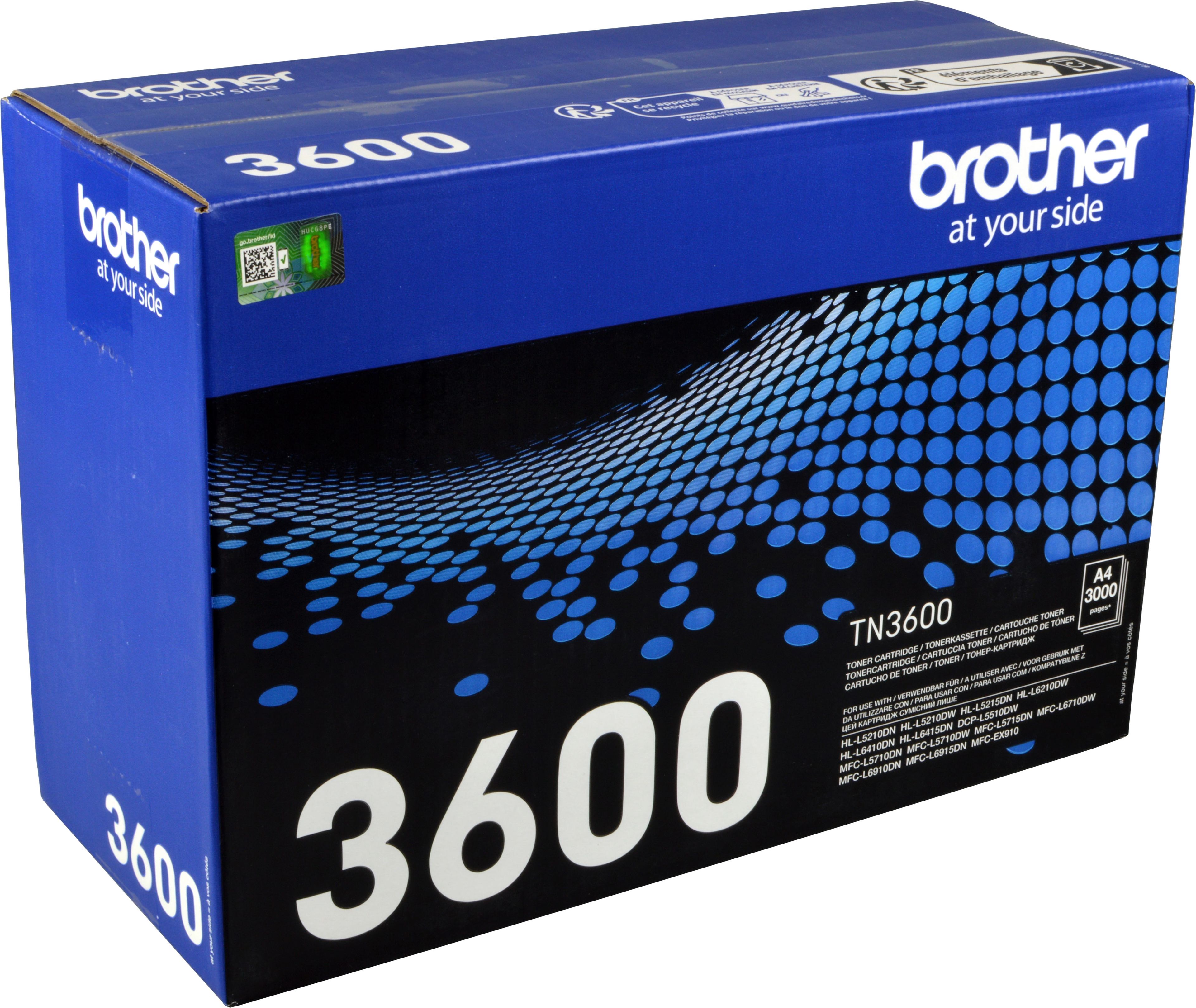 Brother Toner TN-3600 schwarz