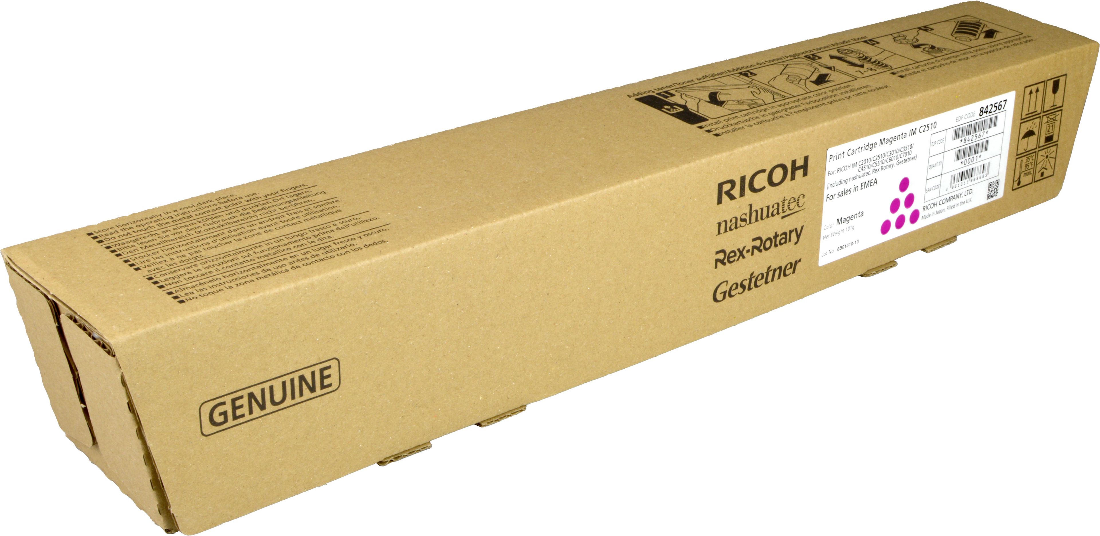 Ricoh Toner 842567 IMC2510 magenta OEM