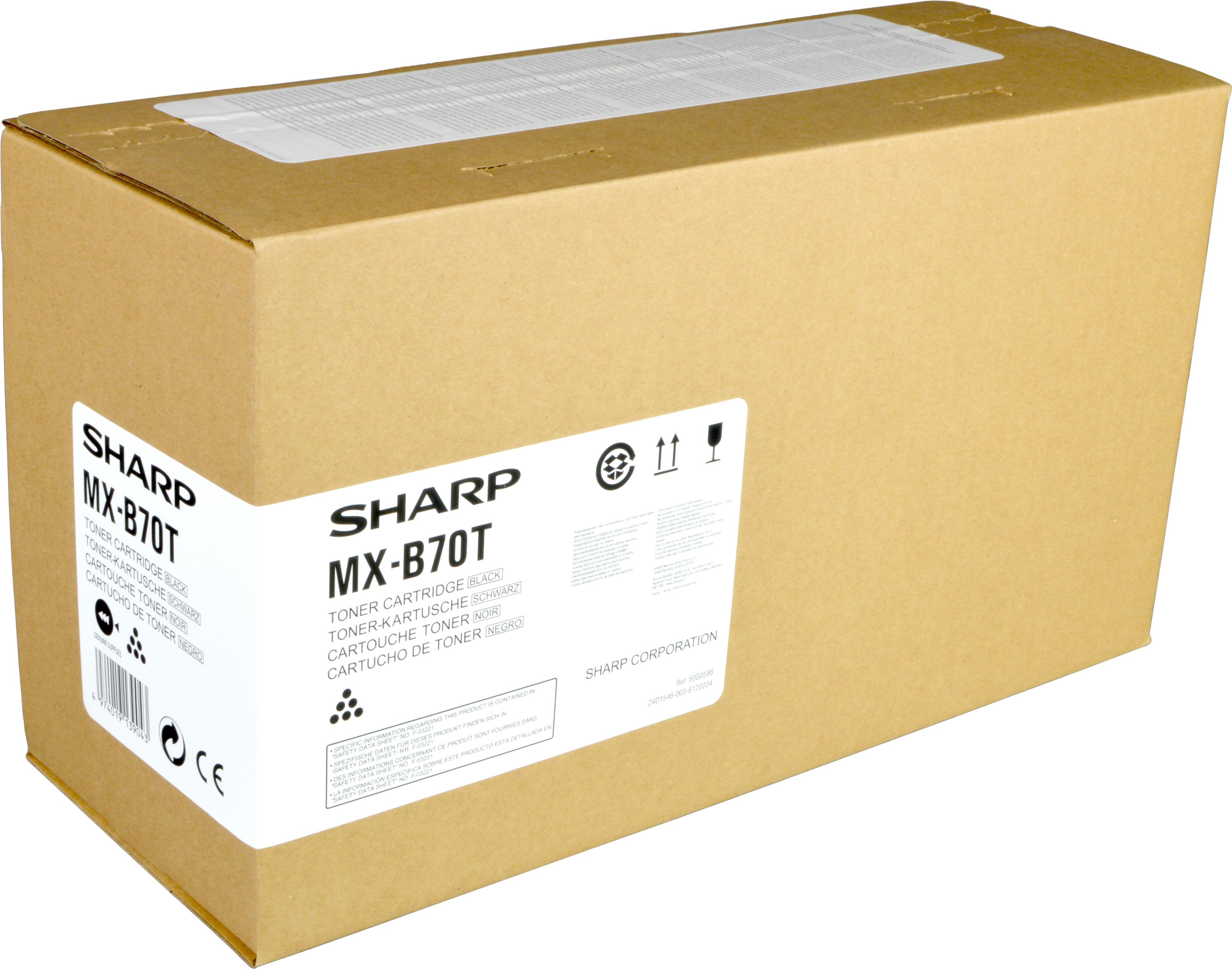 Sharp Toner MX-B70T schwarz