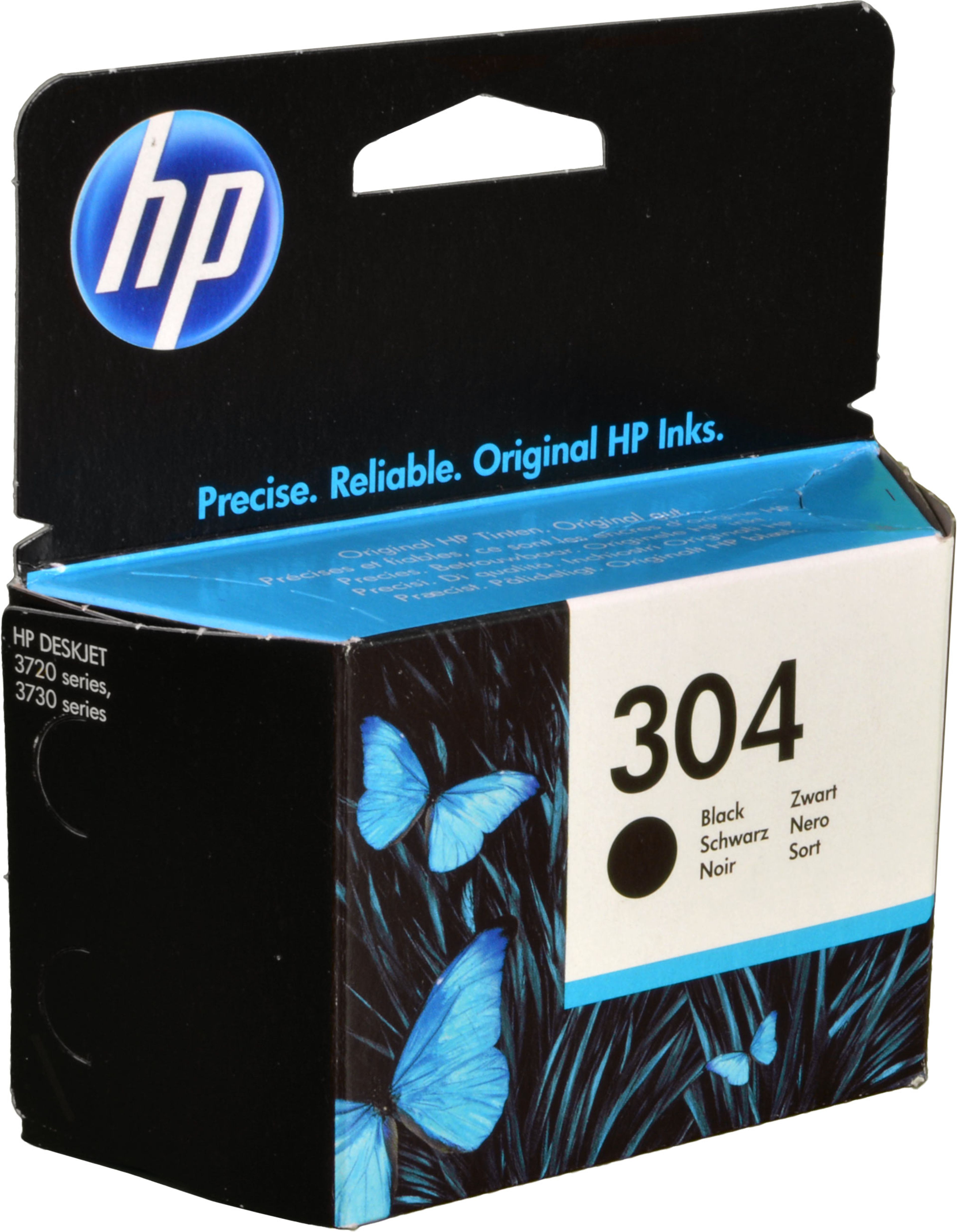 HP Tinte N9K06AE 304 schwarz