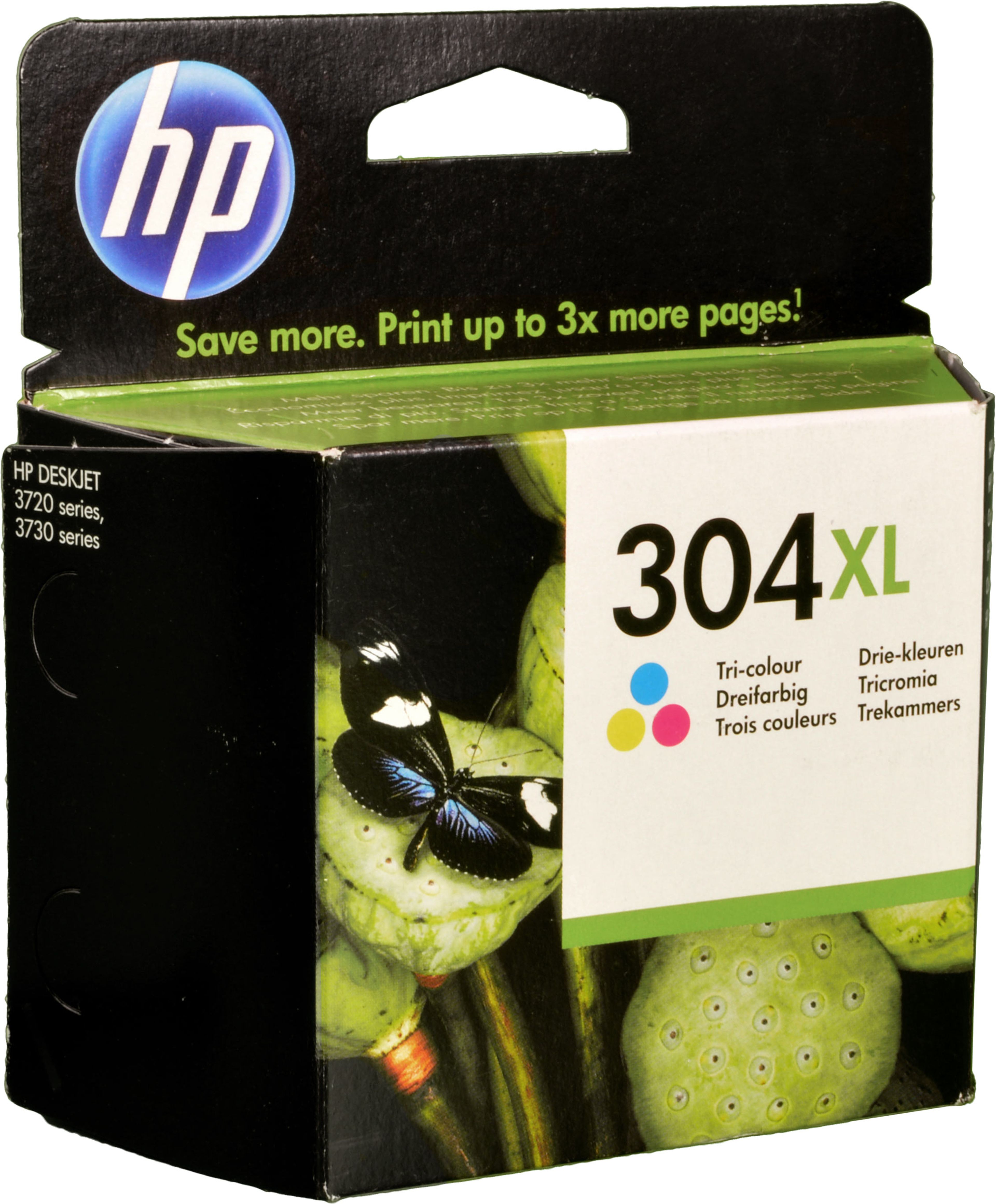 HP Tinte N9K07AE 304XL CMY