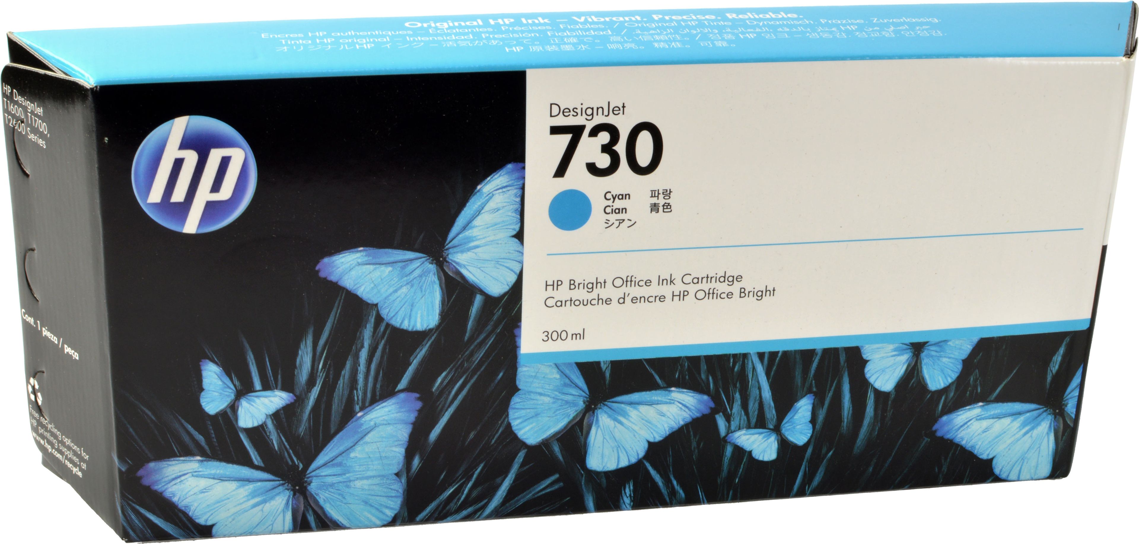 HP Tinte P2V68A 730 cyan