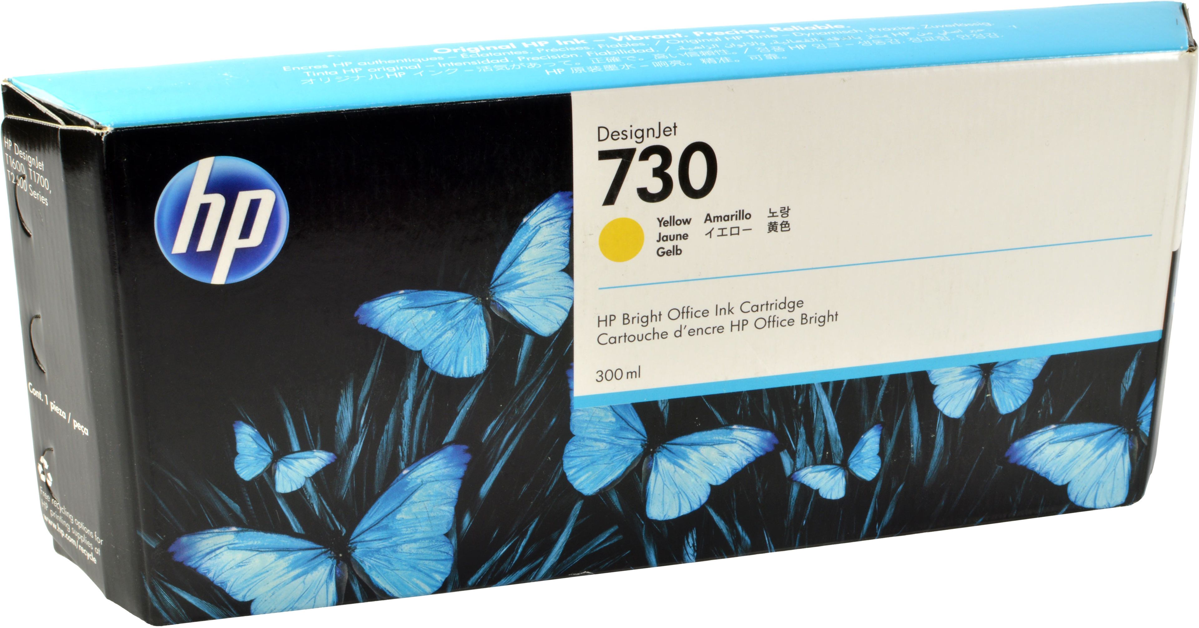 HP Tinte P2V70A 730 yellow