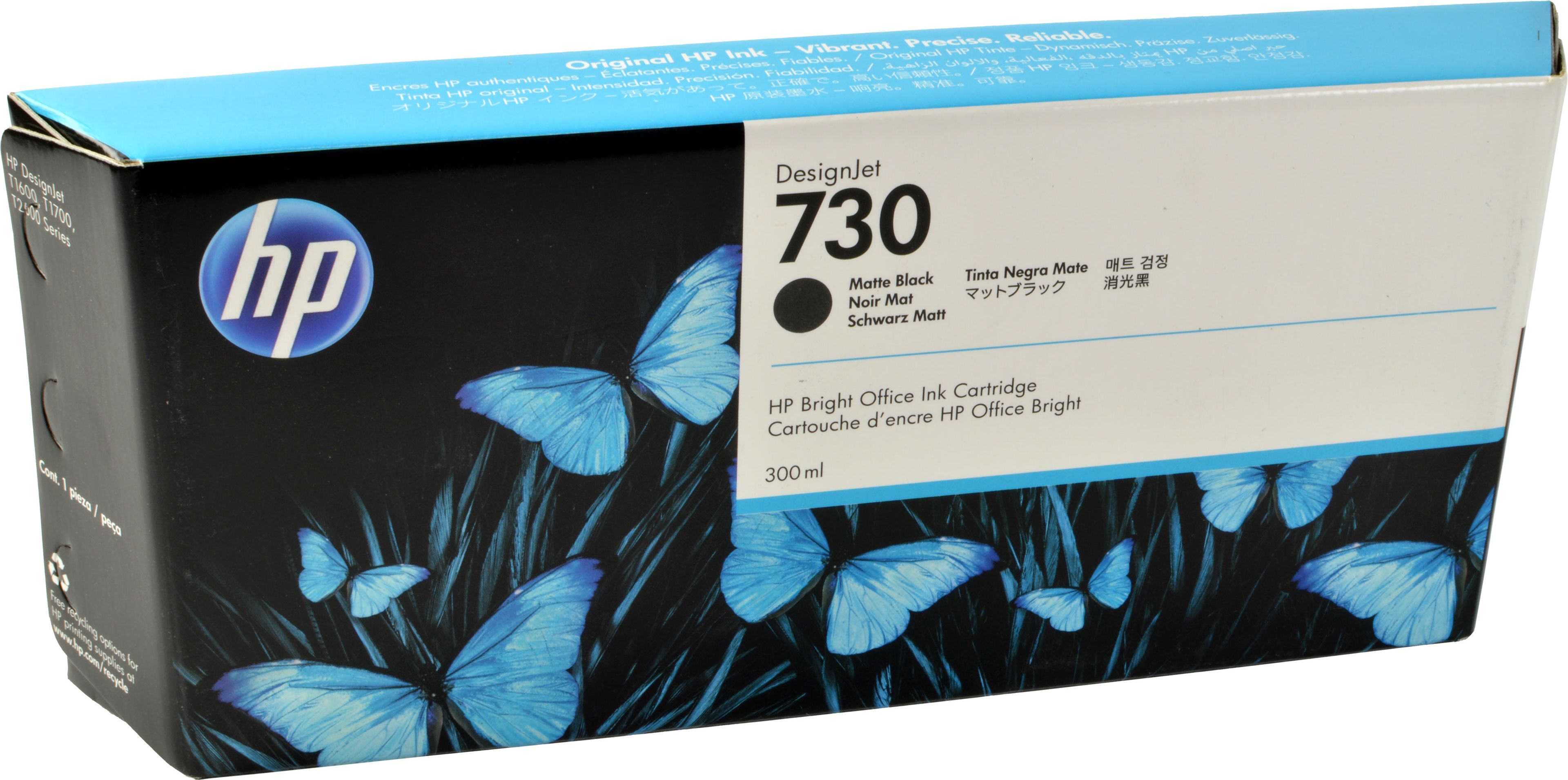 HP Tinte P2V71A 730 matte black