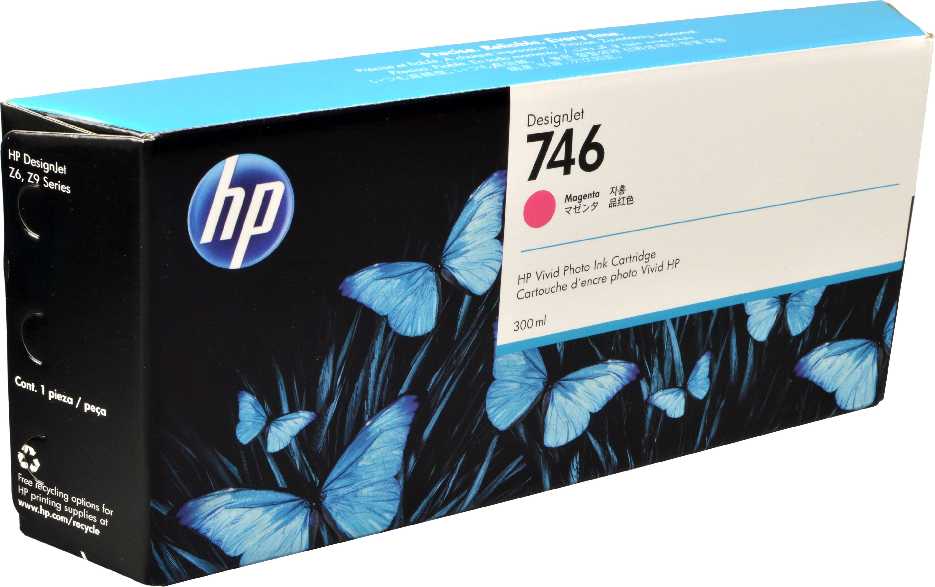 HP Tinte P2V78A 746 magenta