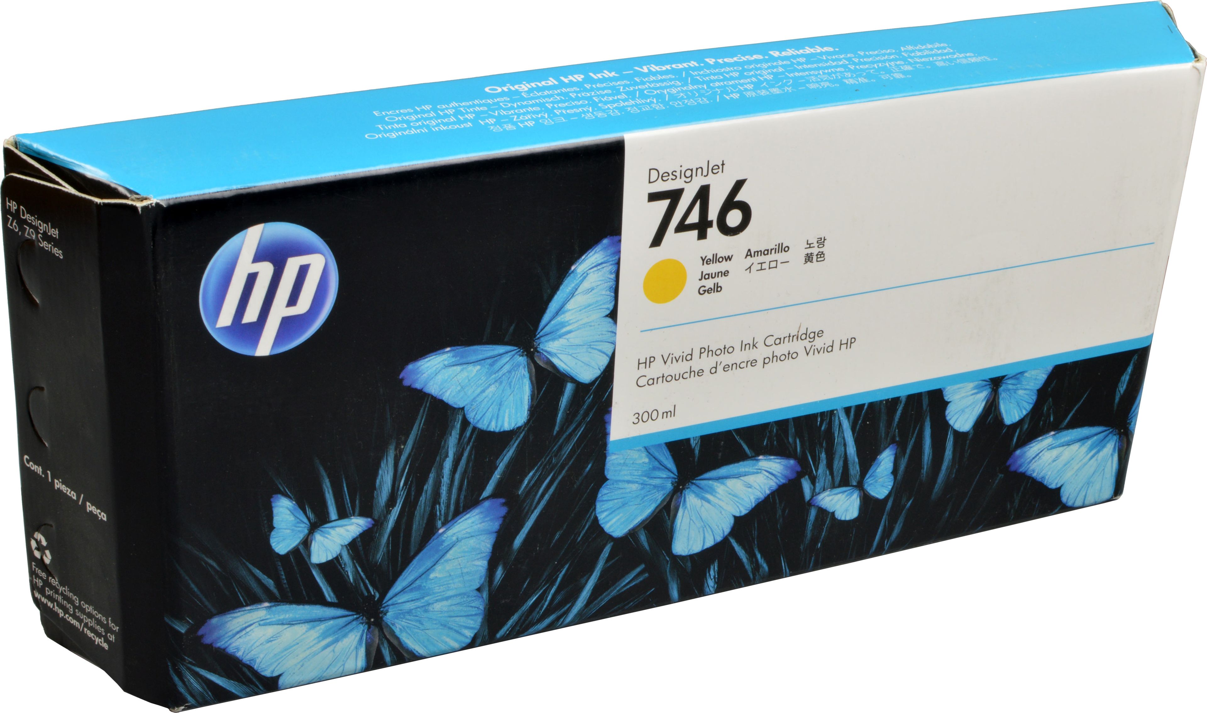 HP Tinte P2V79A 746 yellow