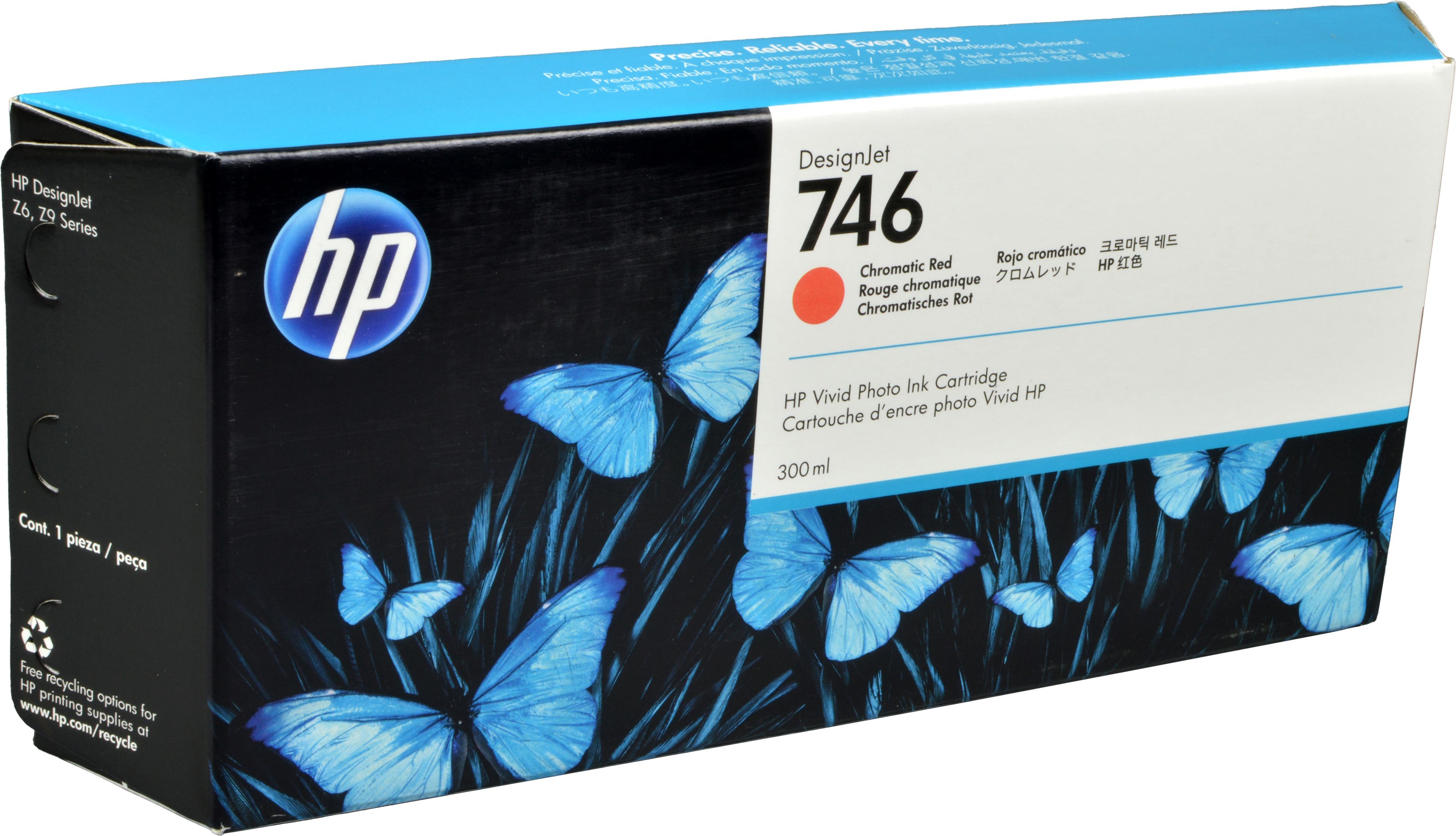 HP Tinte P2V81A 746 chromatic red