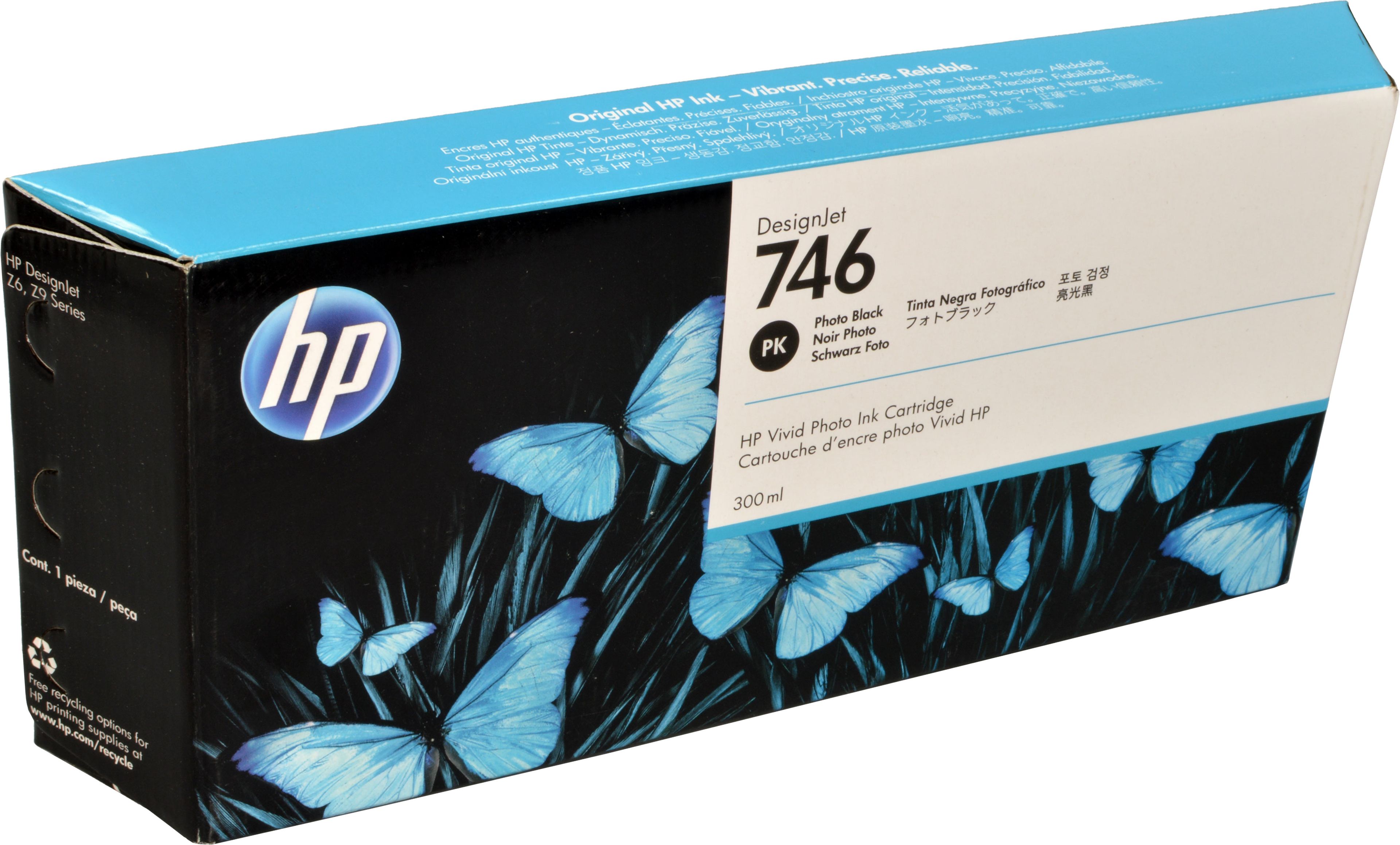 HP Tinte P2V82A 746 photo black