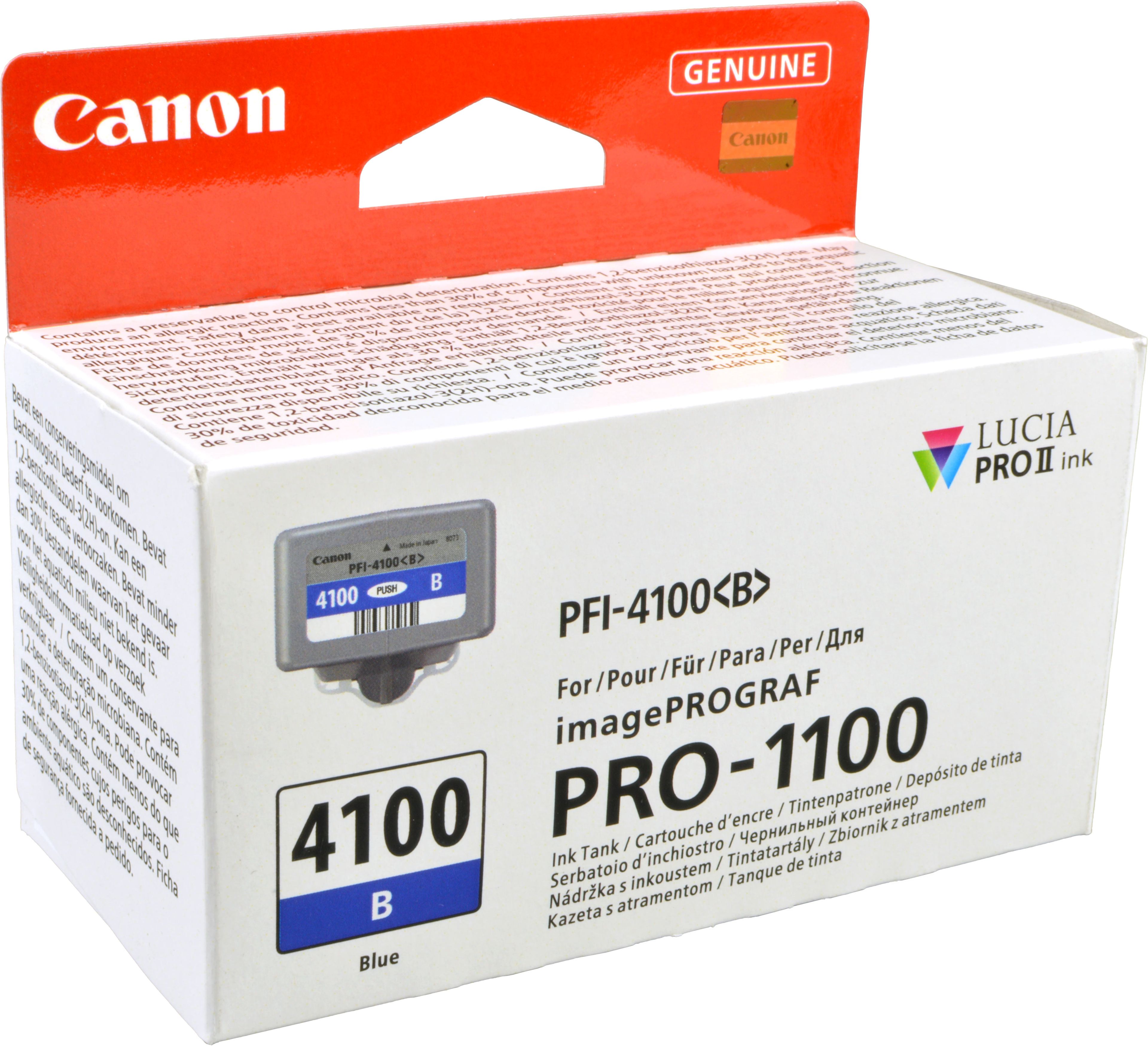Canon Tinte 6786C001 PFI-4100B blue