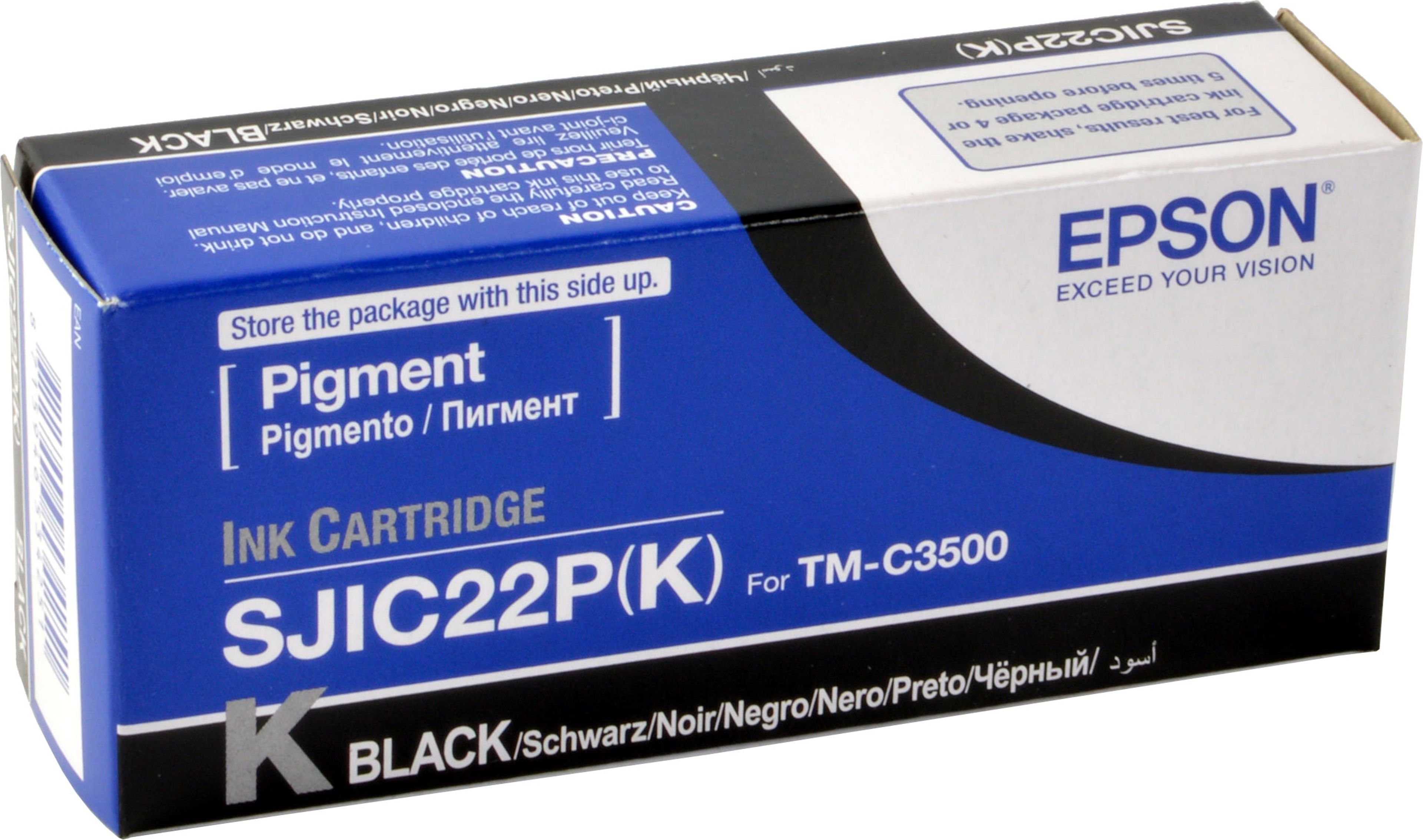 Epson Tinte C33S020601 schwarz SJIC22P(K)