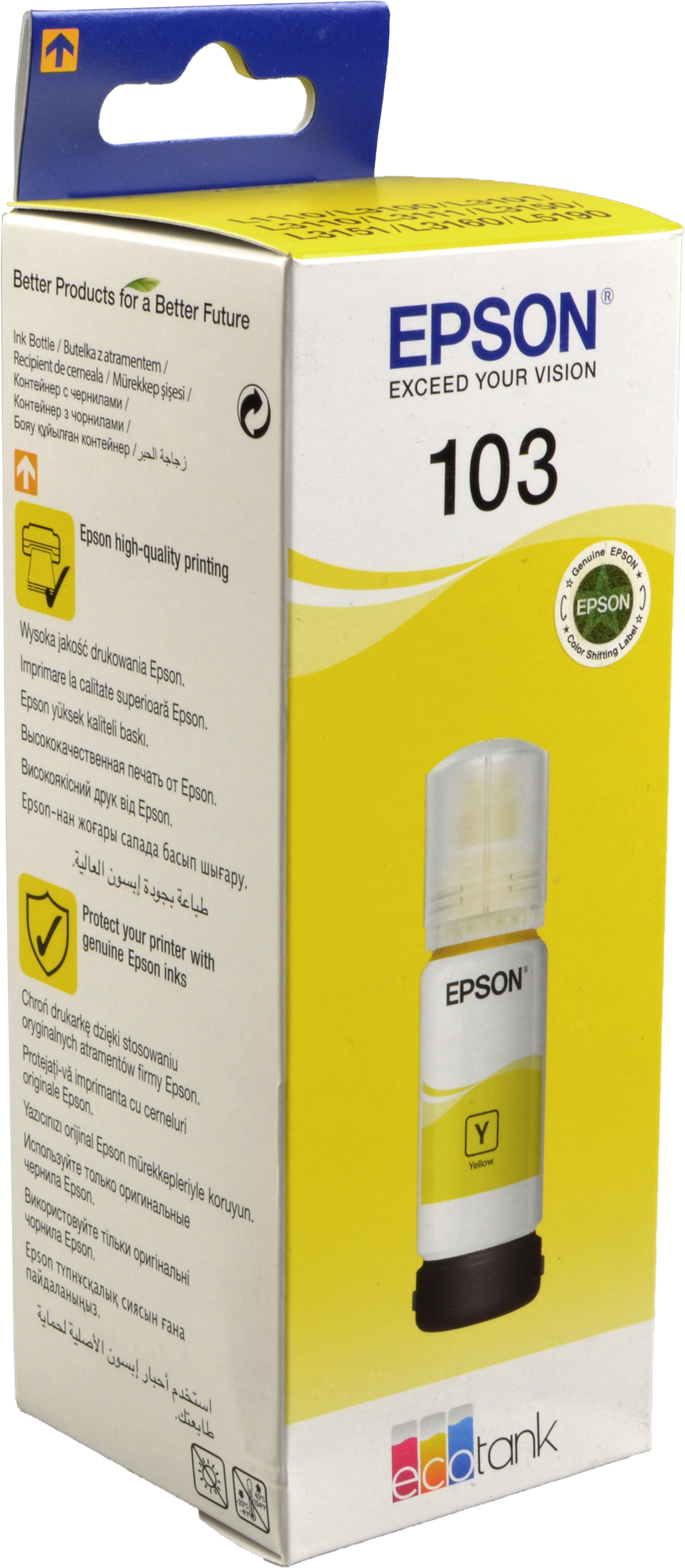 Epson Nachfülltinte C13T00S44A yellow 103